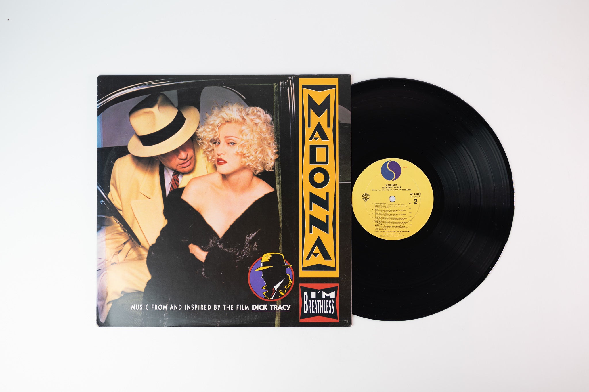 Madonna - I'm Breathless (Music From And Inspired By The Film Dick Tracy) on Sire / Warner Bros. Records