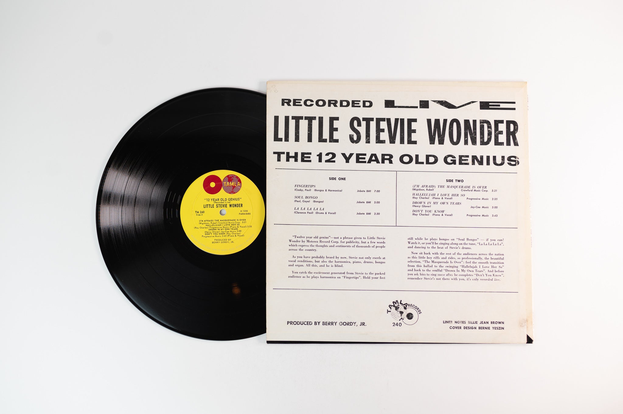 Stevie Wonder - The 12 Year Old Genius - Recorded Live on Tamla