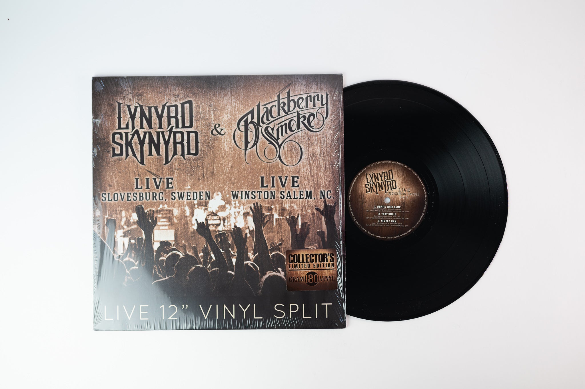 Lynyrd Skynyrd & Blackberry Smoke - Live 12" Vinyl Split on Southern Ground Artists