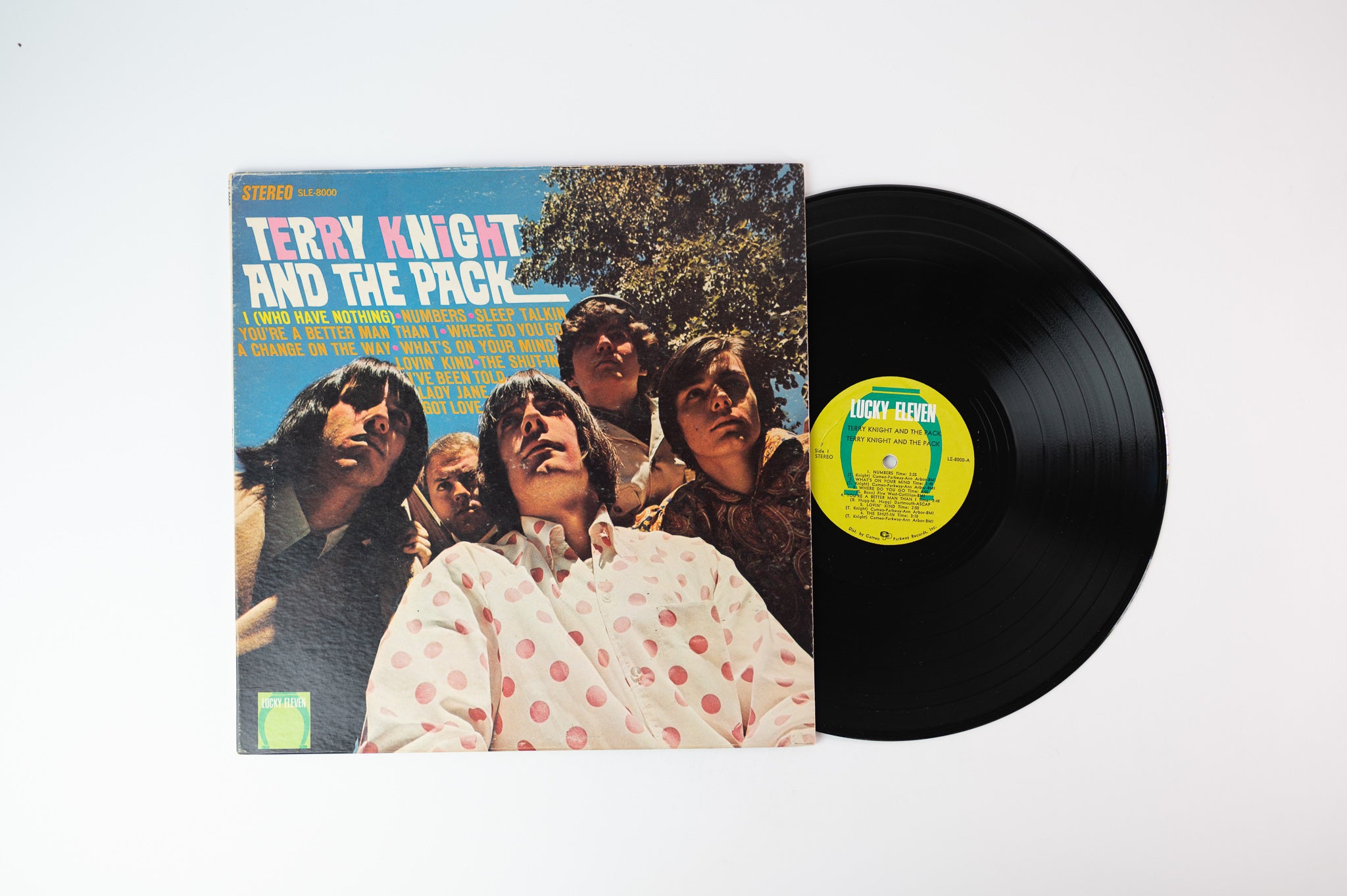 Terry Knight & The Pack - S/T Self-Titled on Lucky Eleven - Stereo