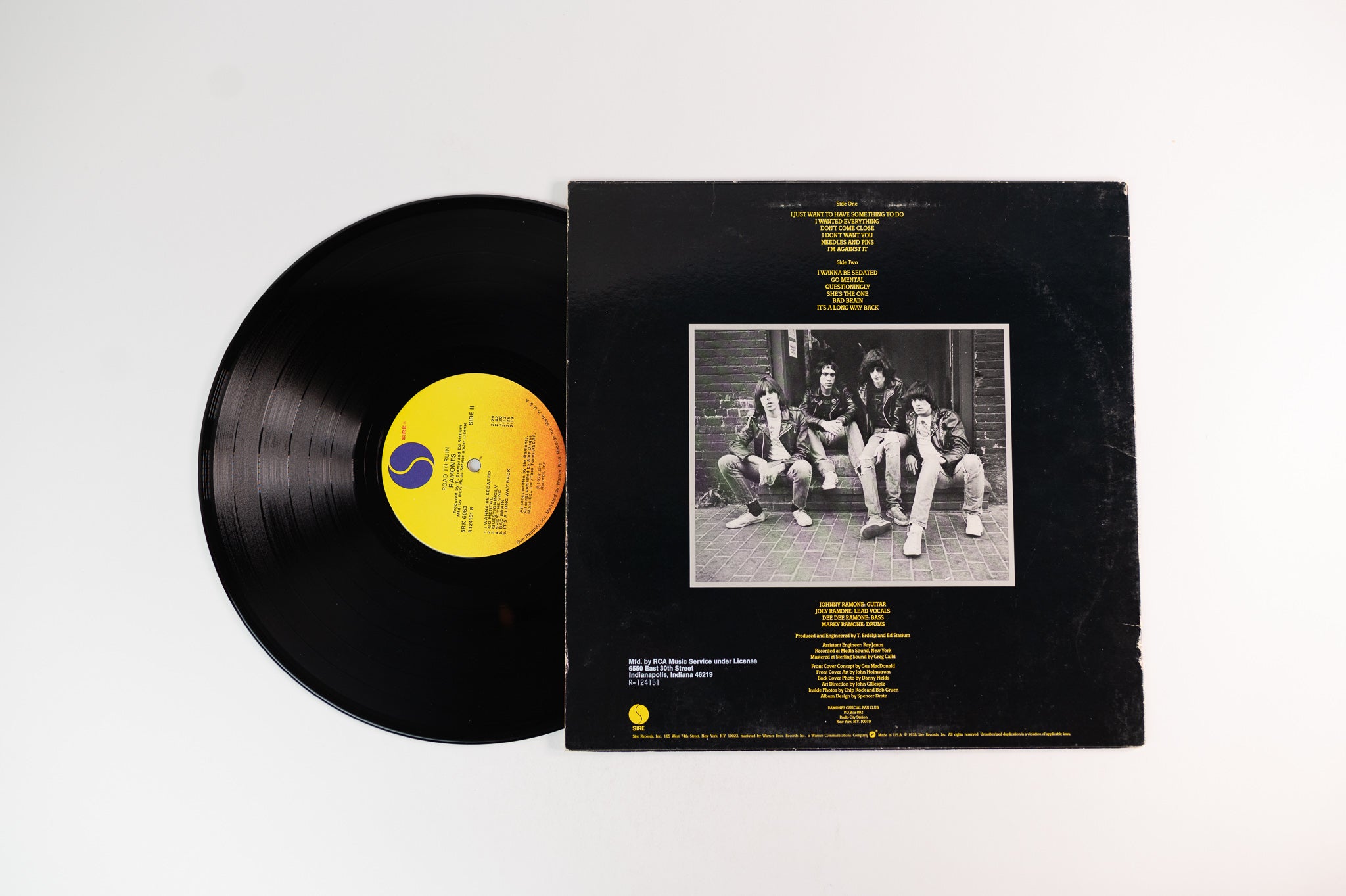 Ramones - Road To Ruin on Sire