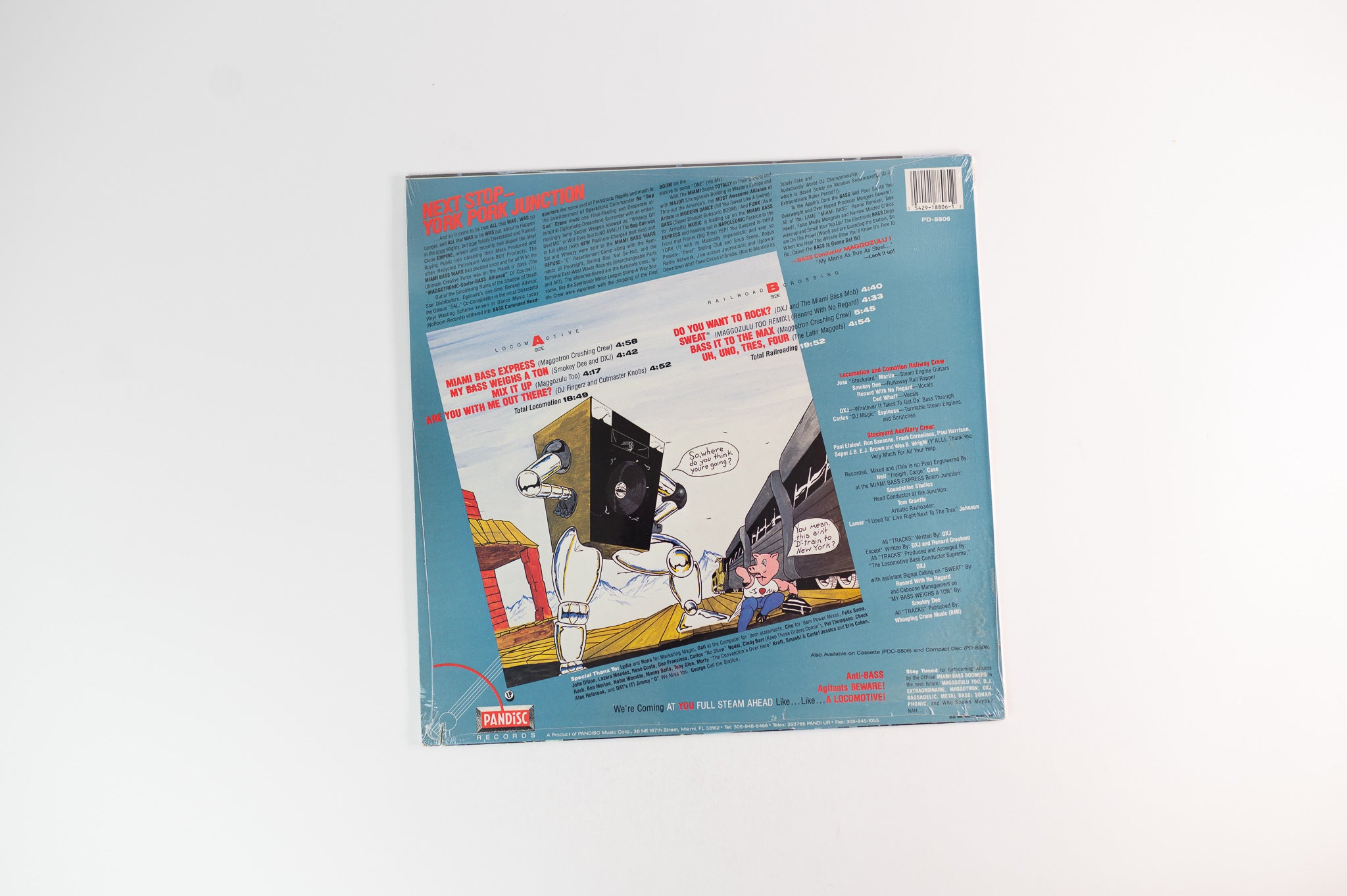 Various - The Miami Bass Express on Pandisc Sealed