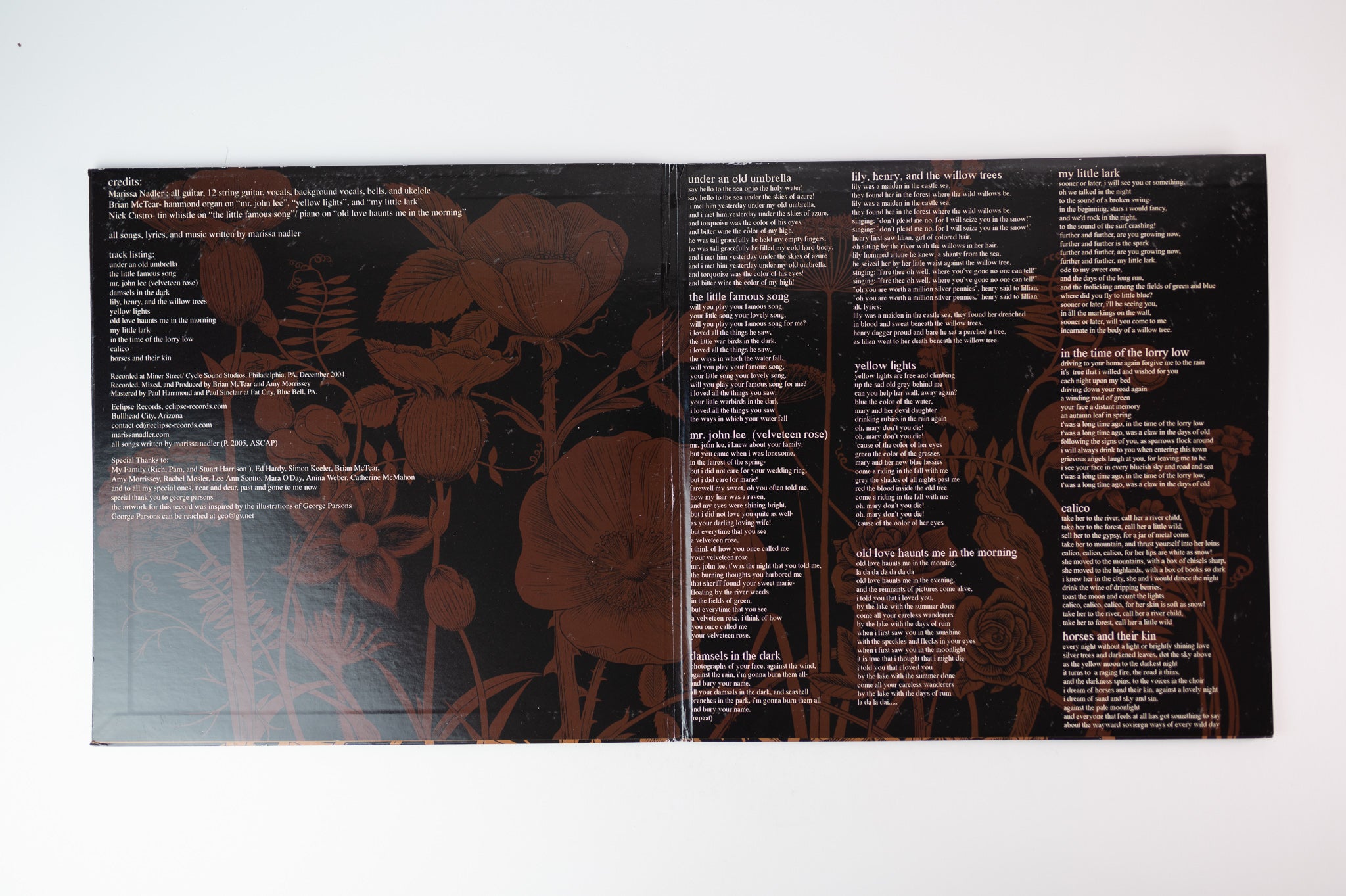 Marissa Nadler - The Saga Of Mayflower May on Eclipse Records
