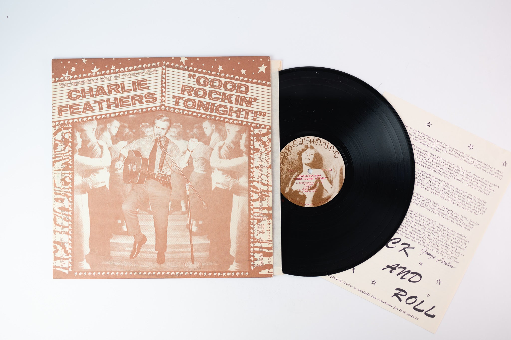 Charlie Feathers - Good Rockin' Tonight! on Barrelhouse Records