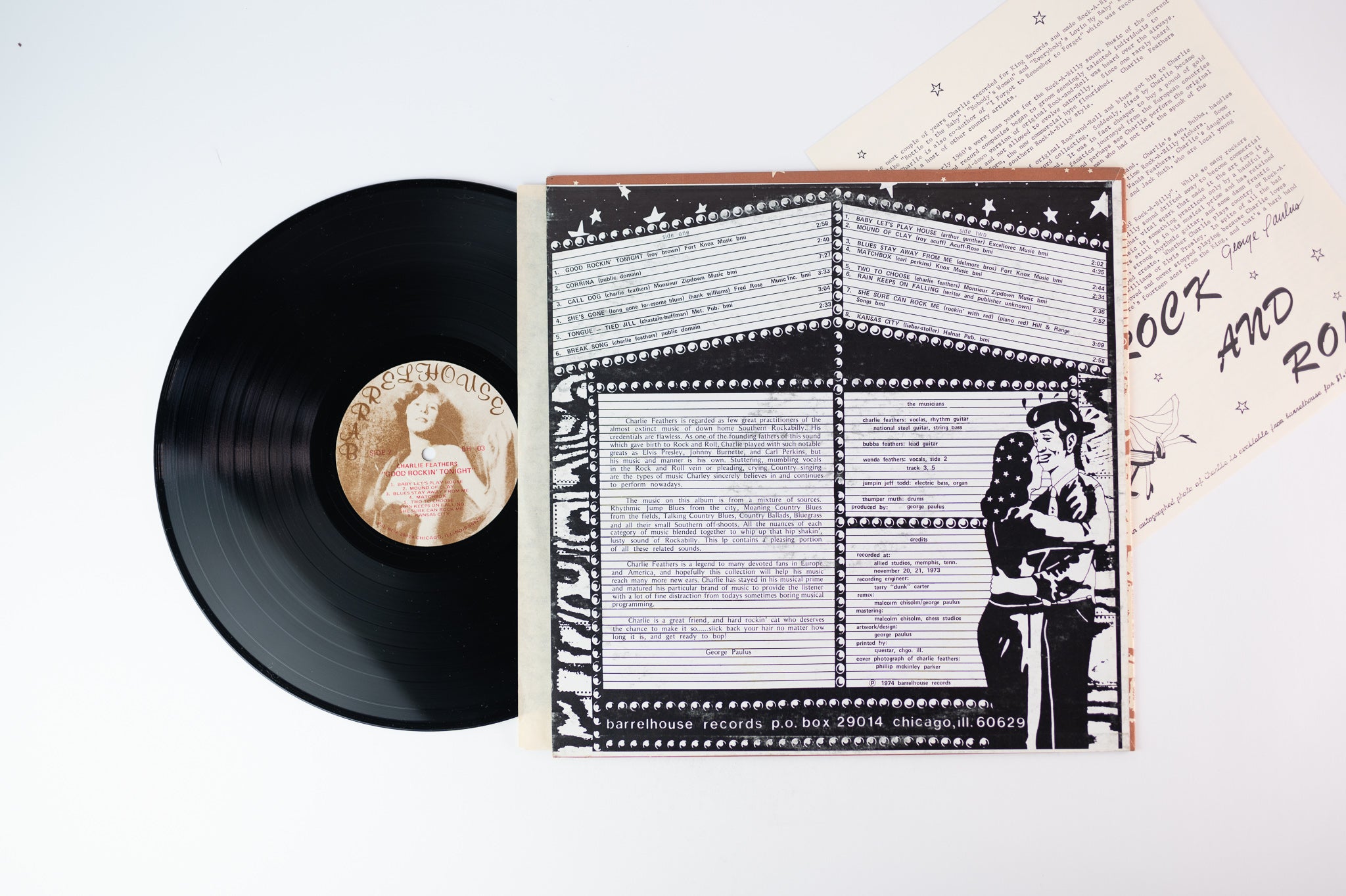 Charlie Feathers - Good Rockin' Tonight! on Barrelhouse Records