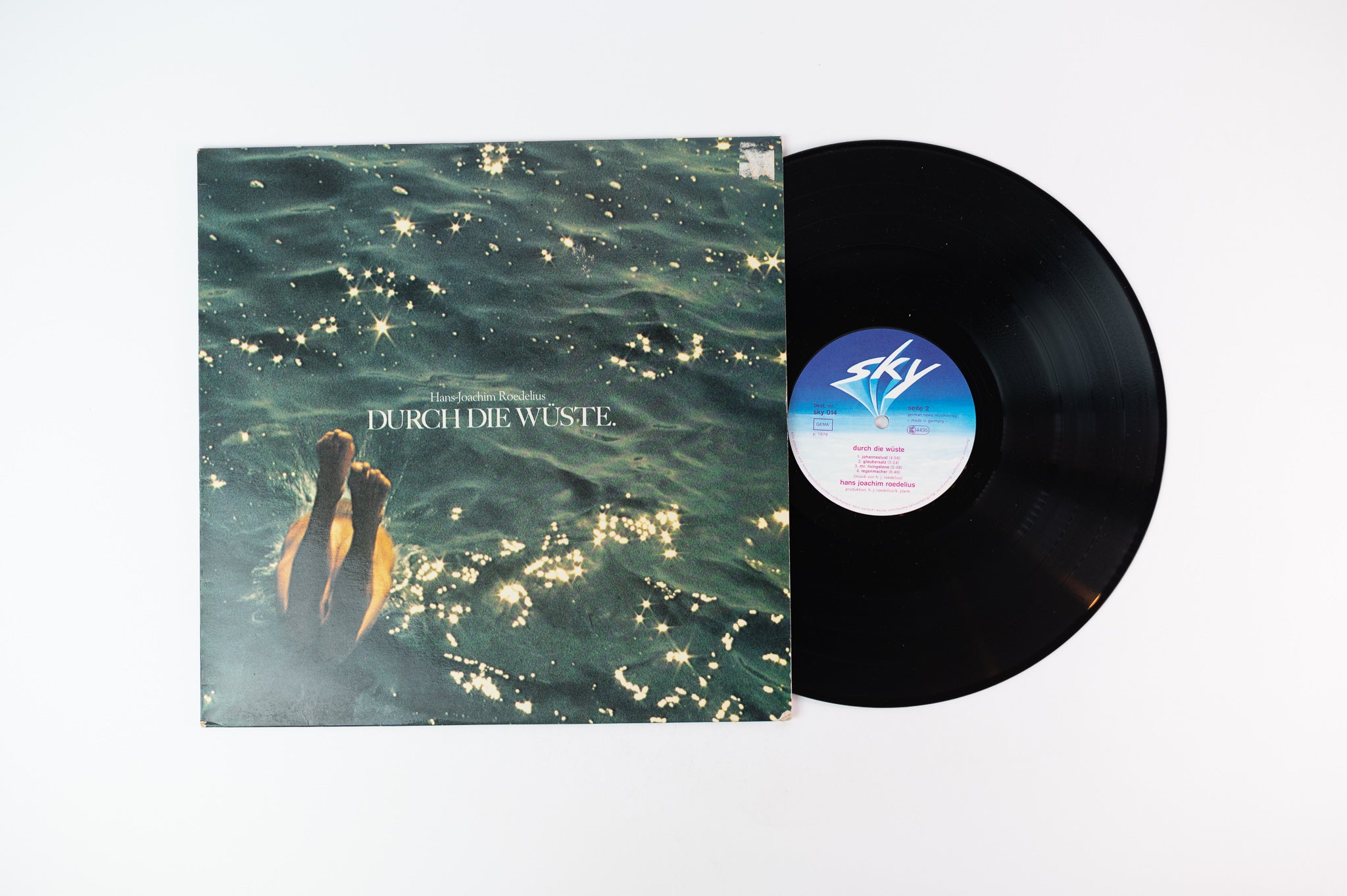 Hans-Joachim Roedelius - Durch Die Wüste on Sky German Pressing