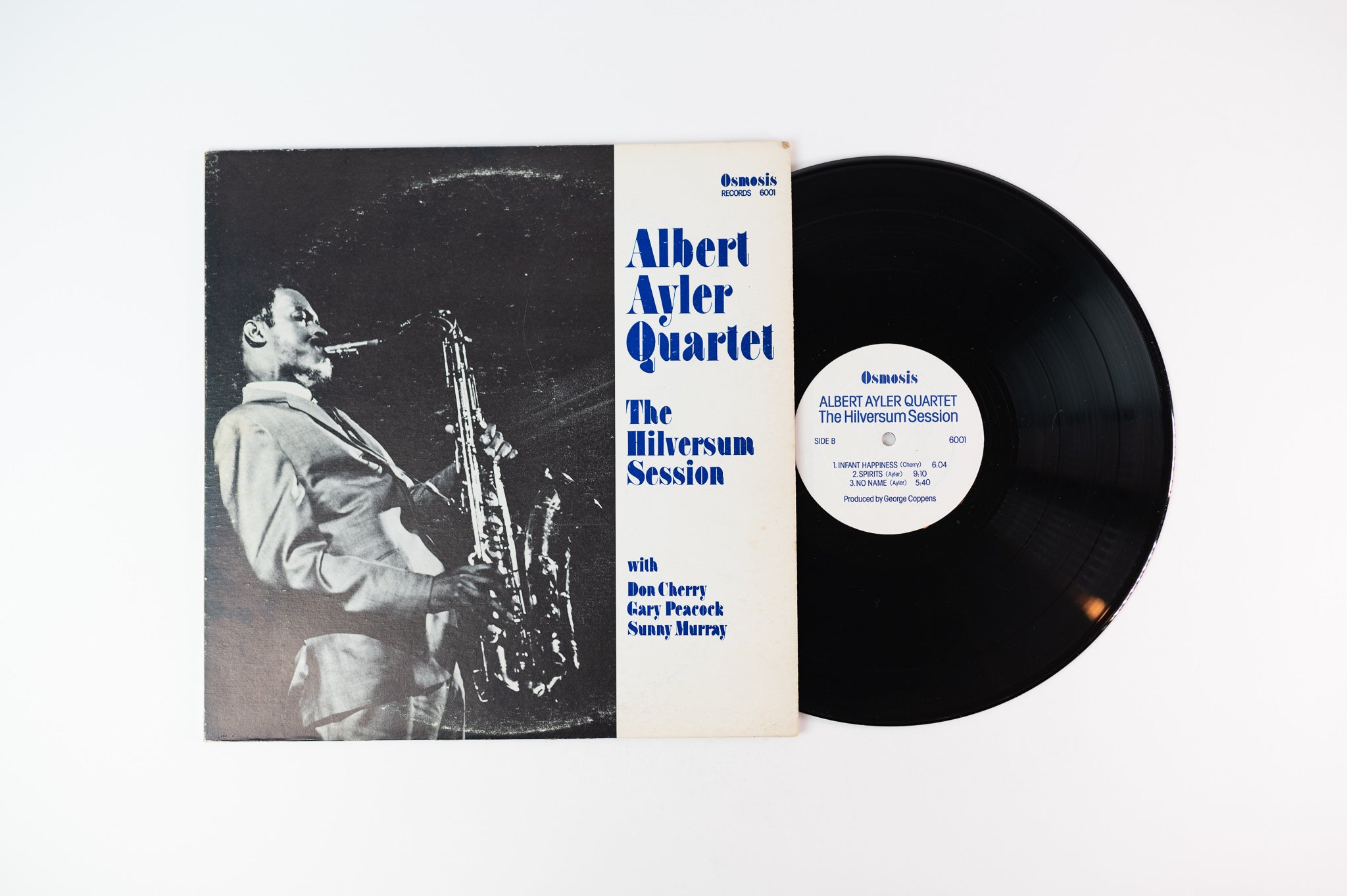 Albert Ayler Quartet - The Hilversum Session on Osmosis Dutch Pressing