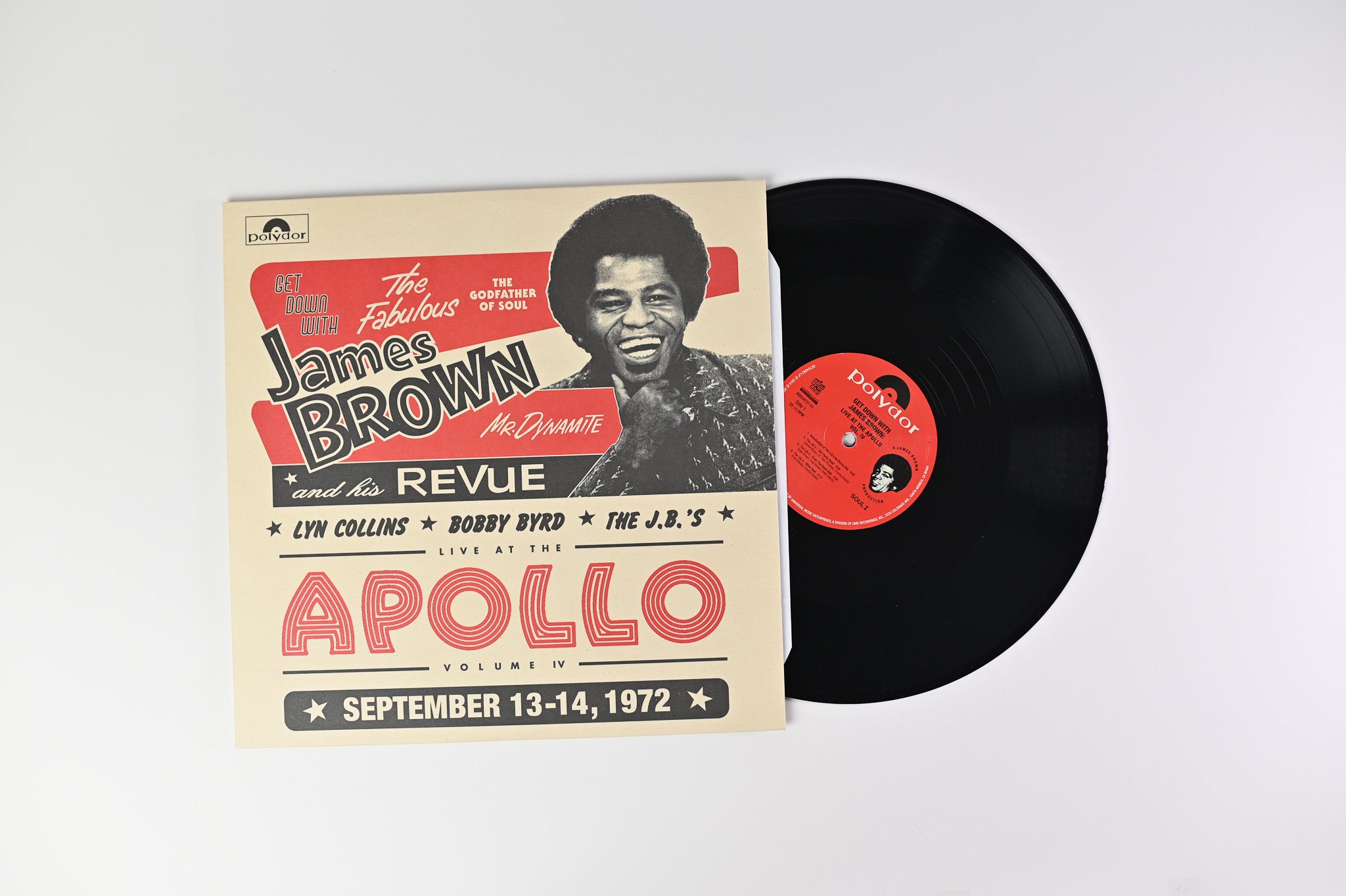 James Brown - Live At The Apollo Volume IV Polydor Get on Down RSD 2016