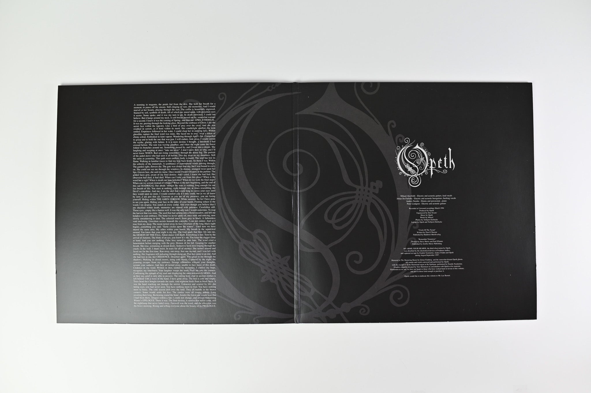 Opeth - My Arms, Your Hearse on Candlelight Ltd RSD 2022 Purple/White Swirl Reissue