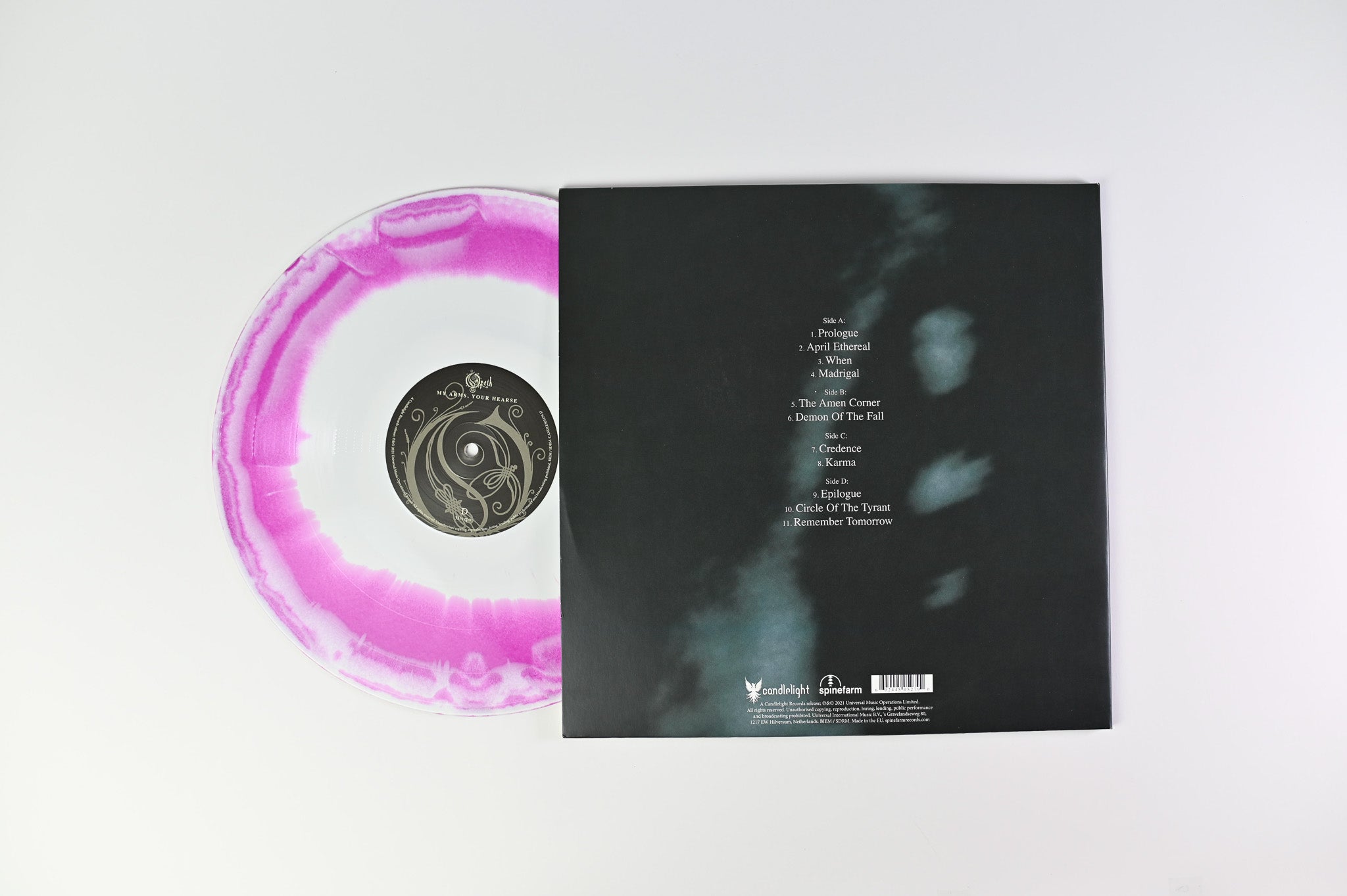 Opeth - My Arms, Your Hearse on Candlelight Ltd RSD 2022 Purple/White Swirl Reissue