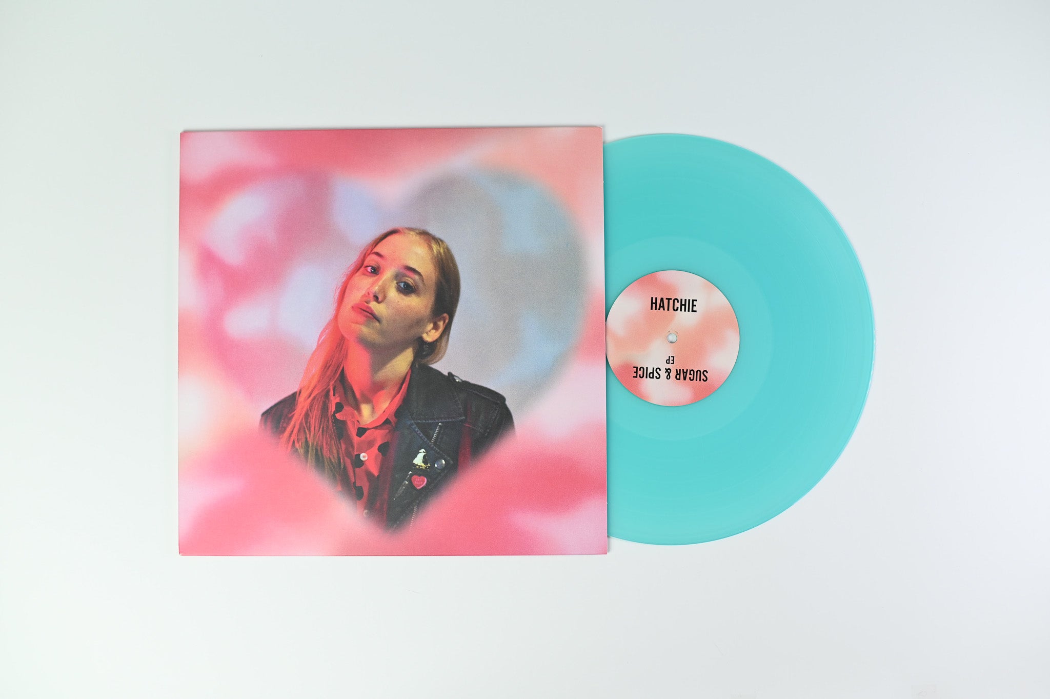 Hatchie - Sugar & Spice on Double Double Whammy Single Sided Etched Electric Blue Reissue
