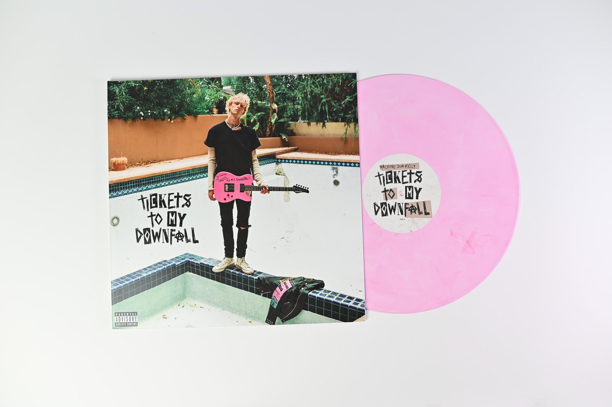 Machine Gun Kelly - Tickets To My Downfall on Interscope Limited Pink Vinyl