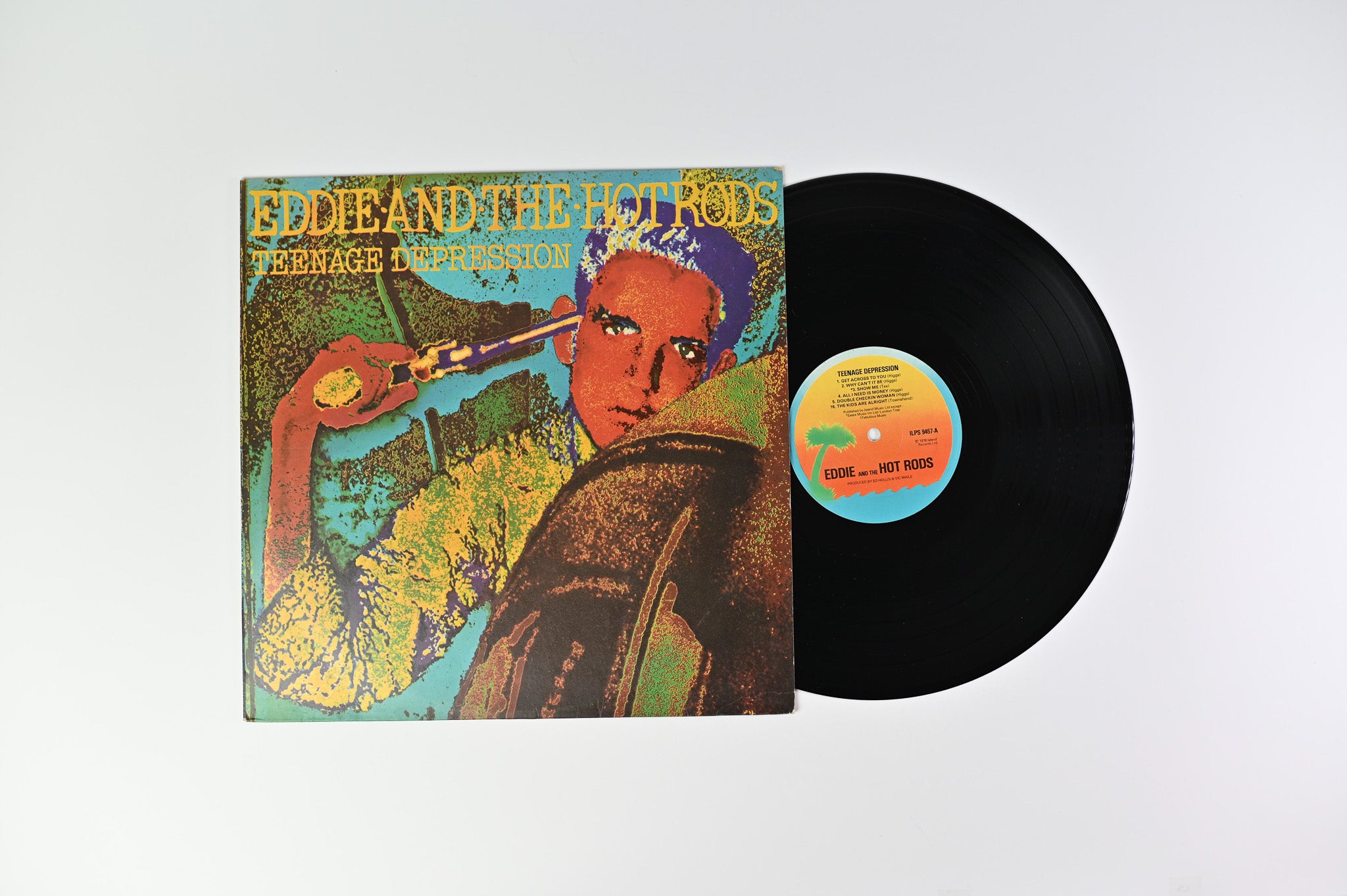 Eddie And The Hot Rods - Teenage Depression on Island UK Pressing
