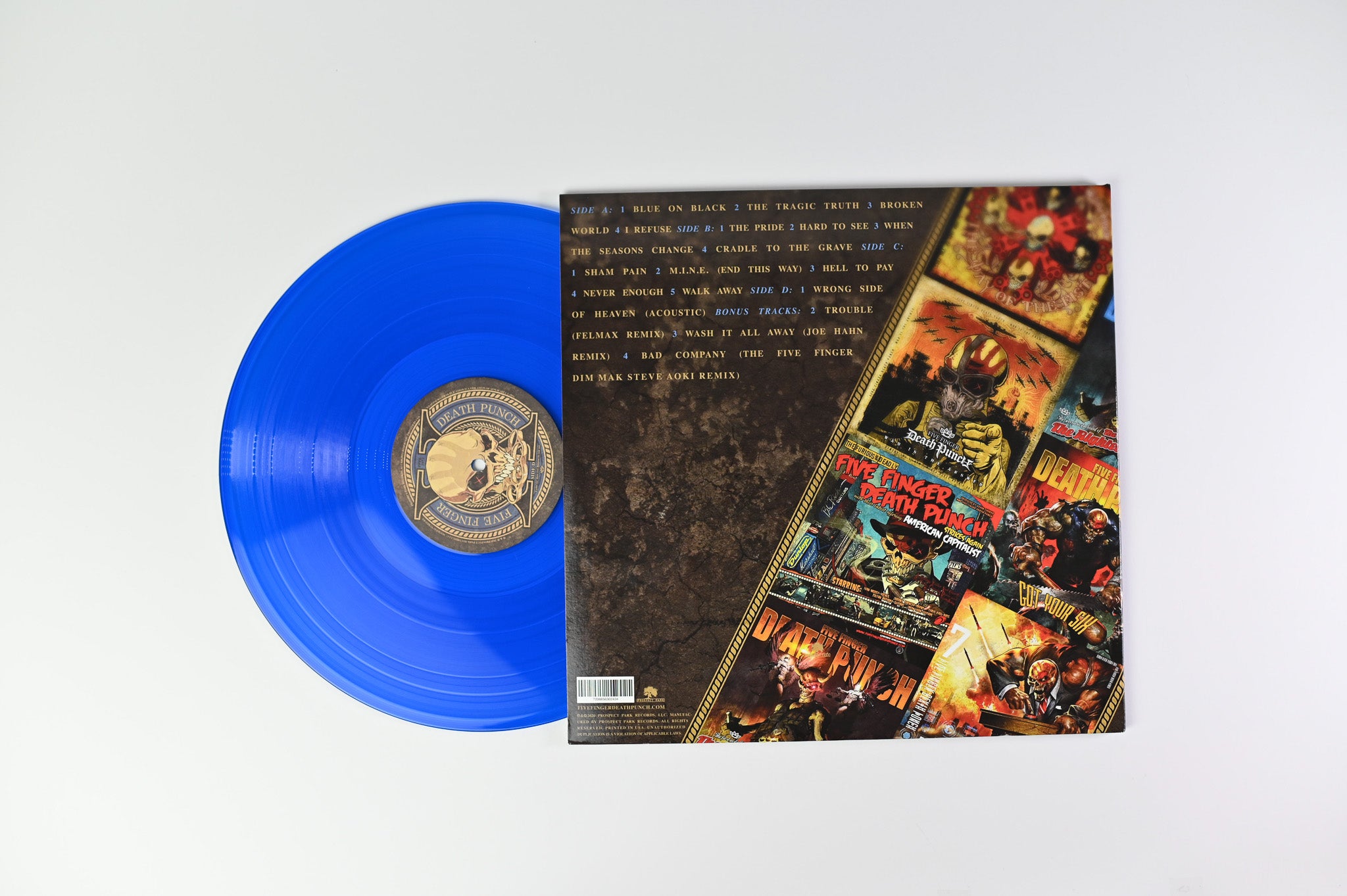 Five Finger Death Punch - A Decade Of Destruction Volume 2 on Prospect Park Blue Cobalt
