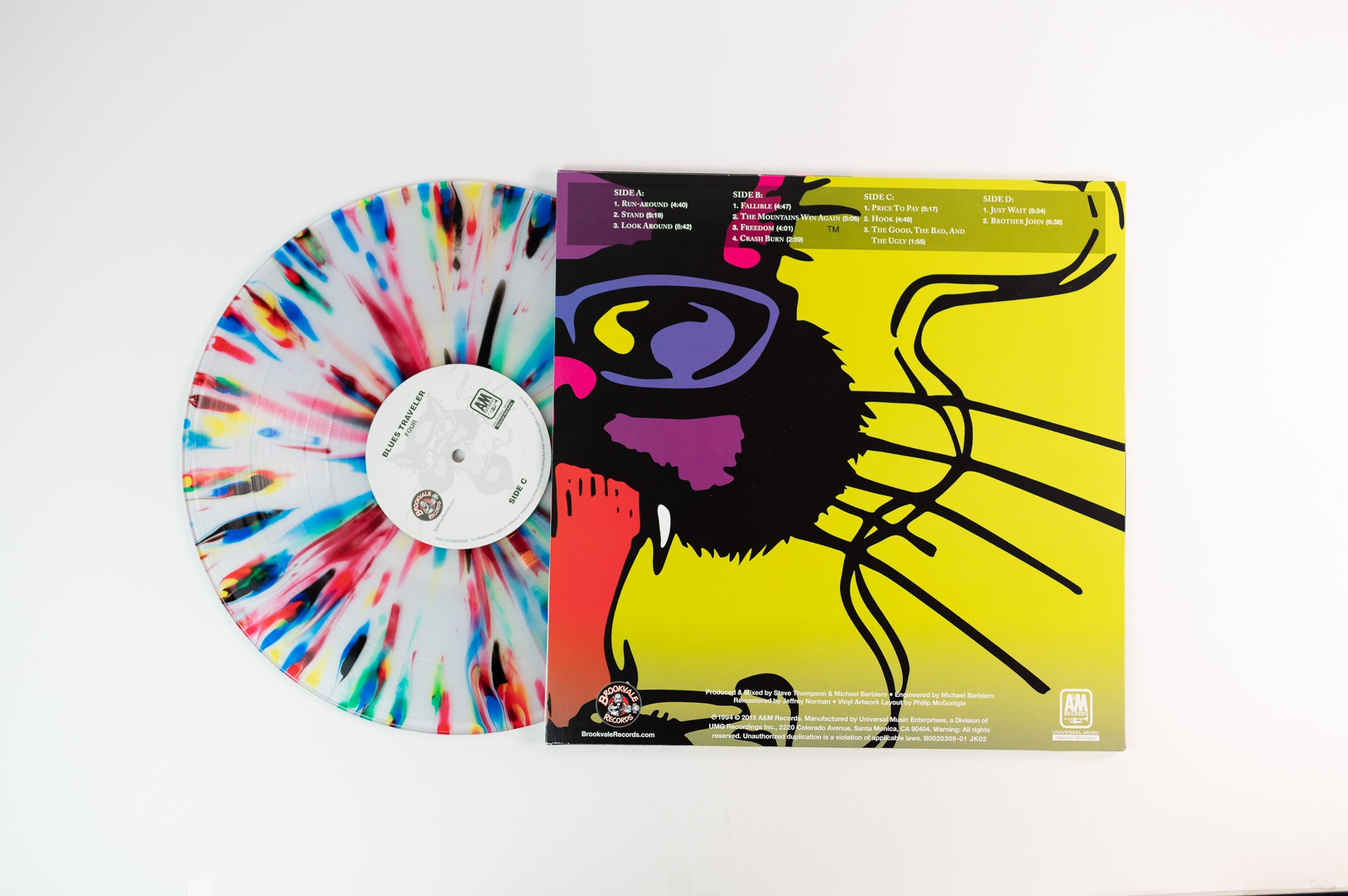 Blues Traveler - Four on Brookevale Records - Splatter Vinyl