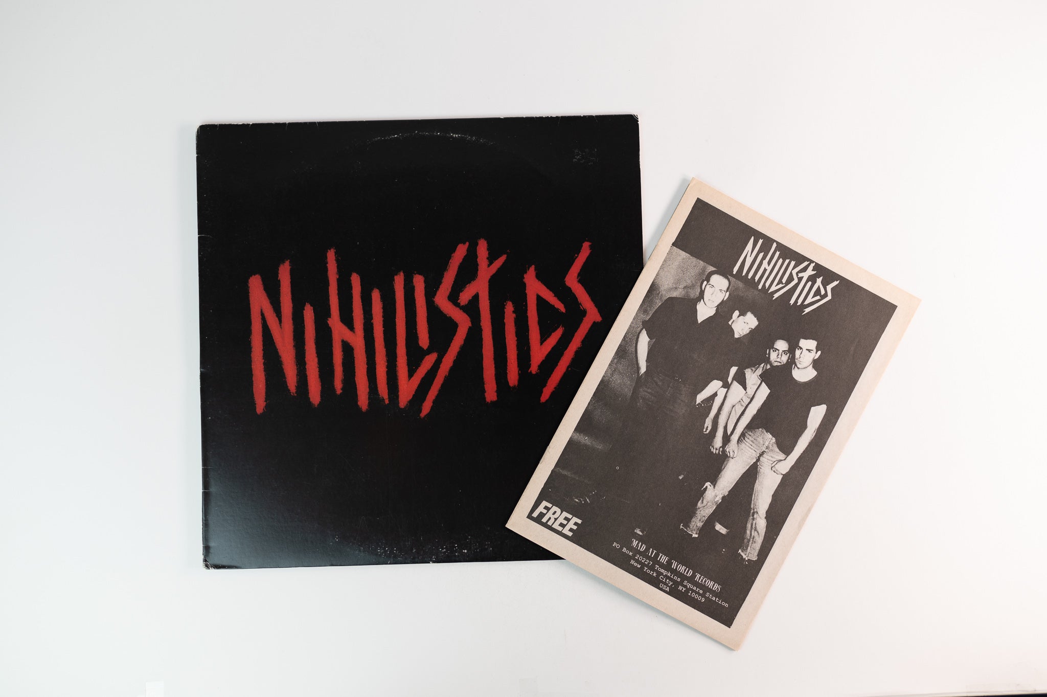 Nihilistics - Nihilistics on Mad At The World Records