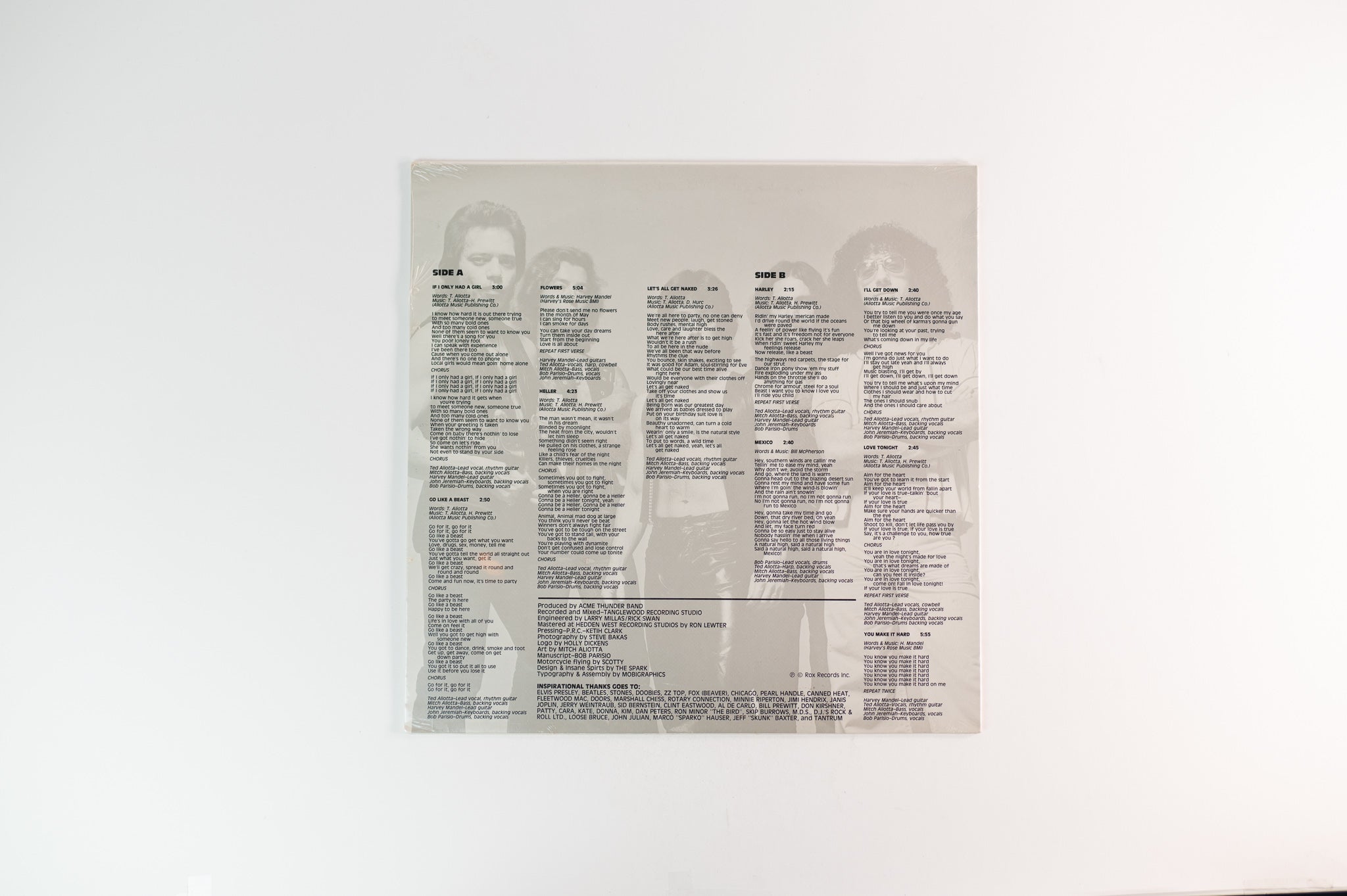 Acme Thunder - Let's All Get Naked on Rox - Sealed