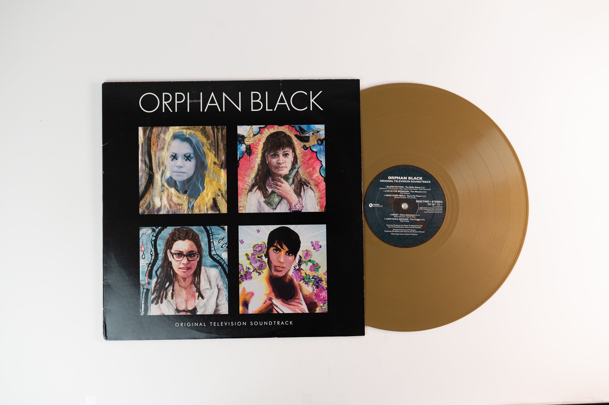 Various - Orphan Black (Original Television Soundtrack) on Varèse Sarabande - Gold Vinyl