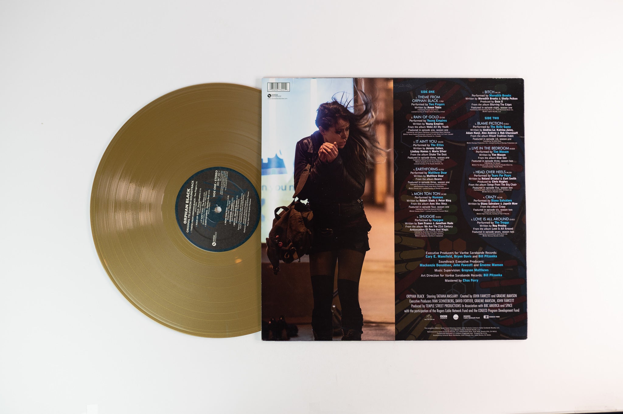 Various - Orphan Black (Original Television Soundtrack) on Varèse Sarabande - Gold Vinyl