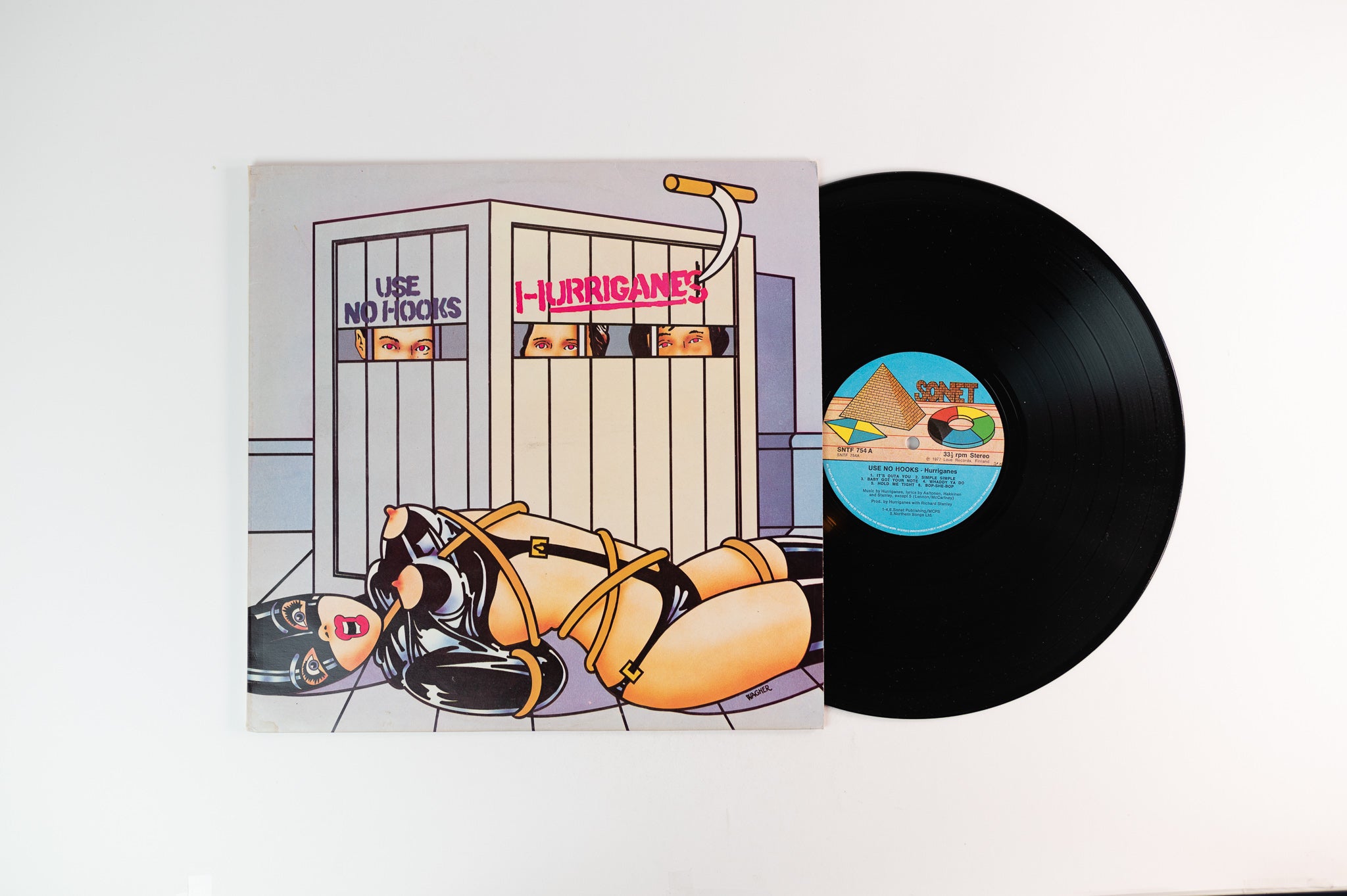 Hurriganes - Use No Hooks on Sonet - UK Pressing