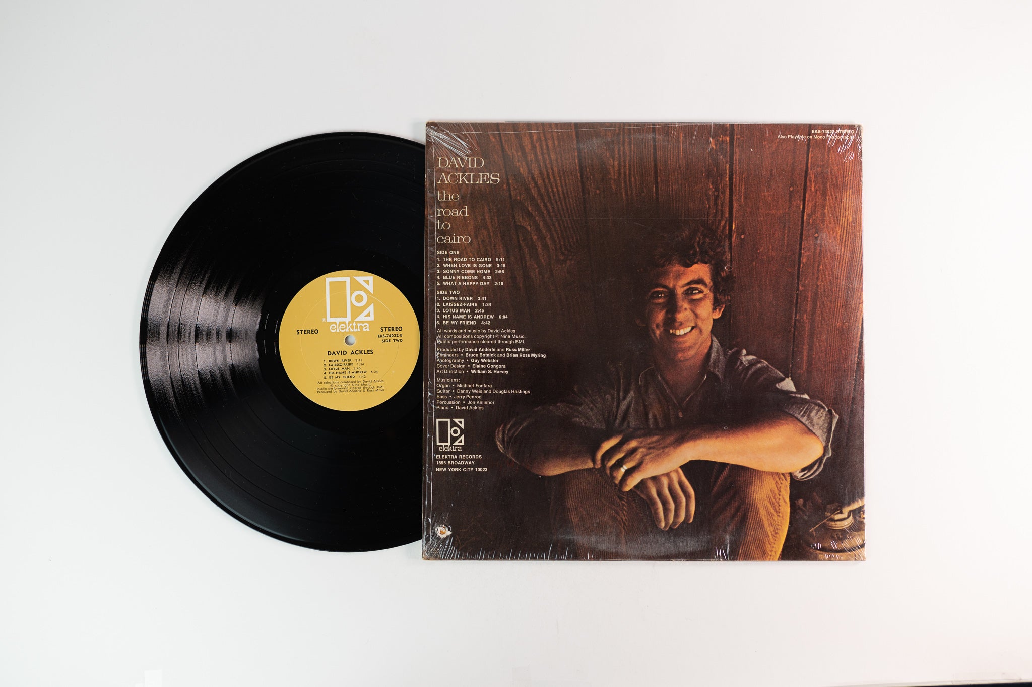 David Ackles - The Road To Cairo on Elektra