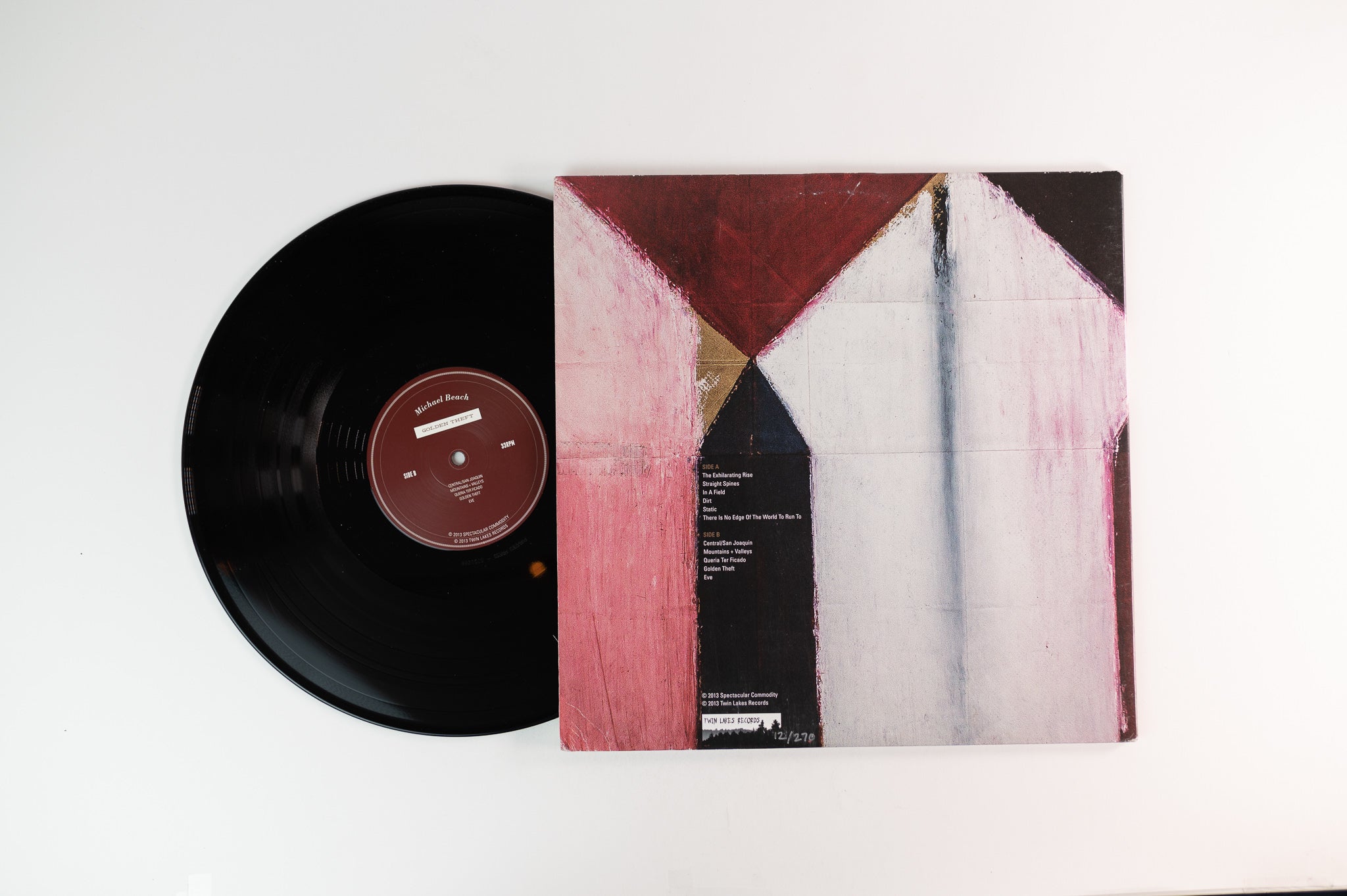 Michael Beach - Golden Theft on Spectacular Commodity / Twin Lakes Records
