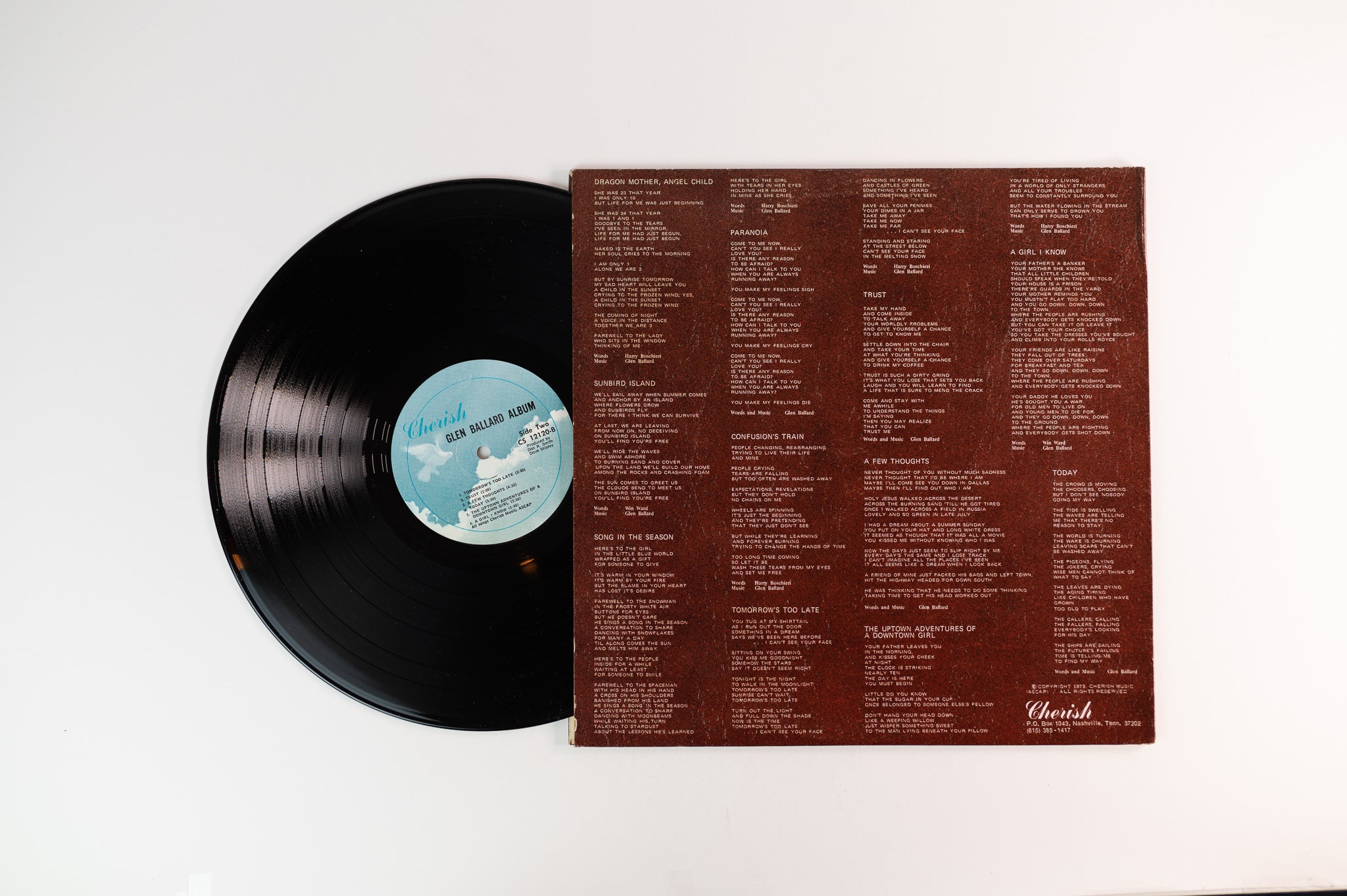 Glen Ballard - Glen Ballard Album on Cherish