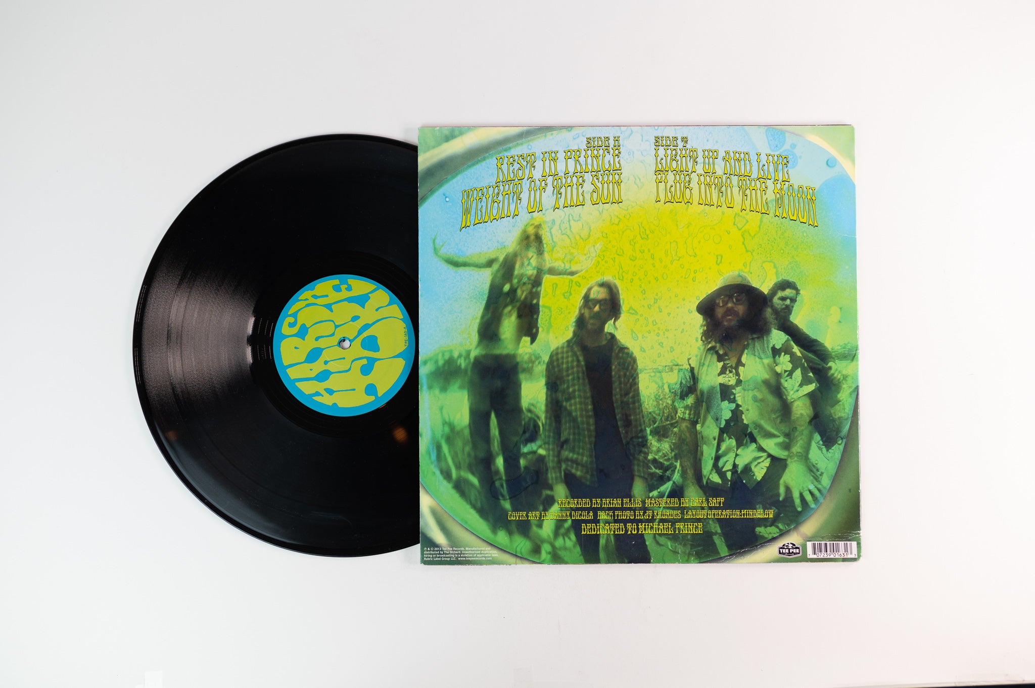 Harsh Toke - Light Up And Live on Tee Pee Records