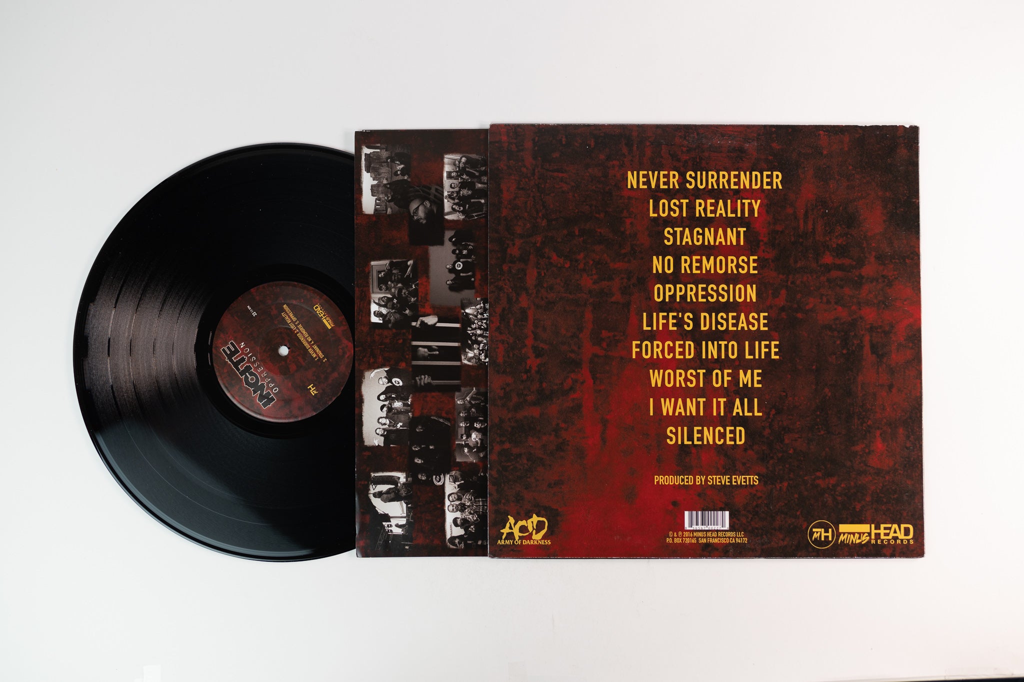 Incite - Oppression on Minus Head Records