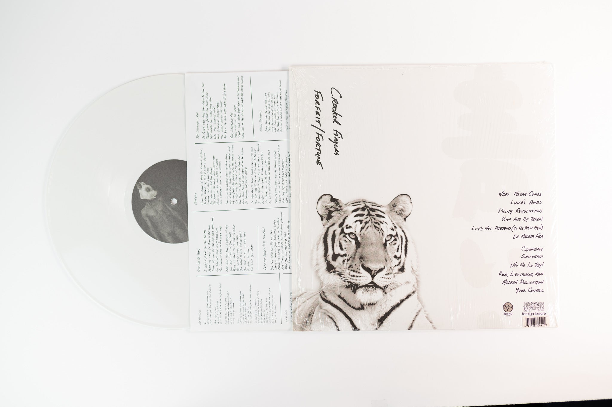 Crooked Fingers - Forfeit Fortune on Foreign Leisure Ltd White Vinyl
