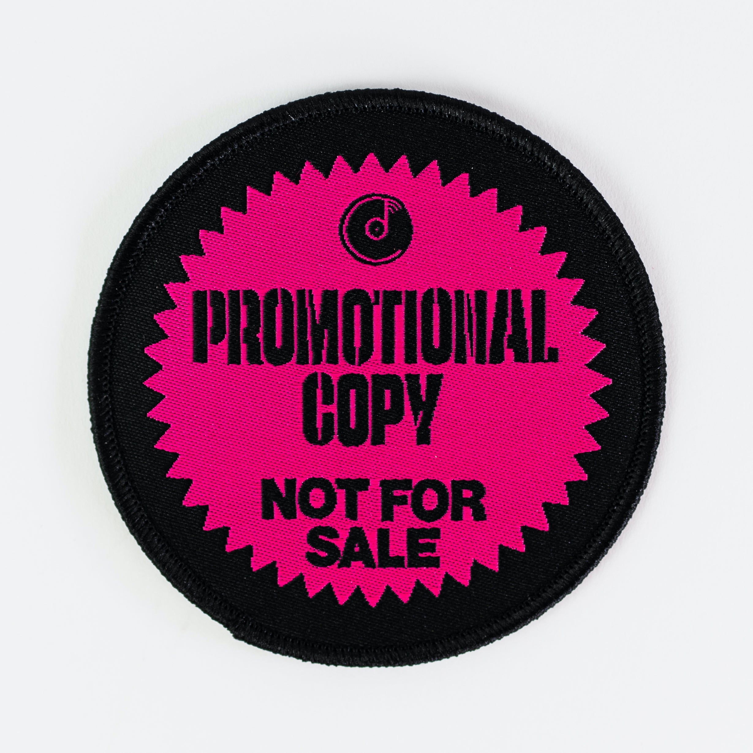 Pomotional Copy Not For Sale - Patch