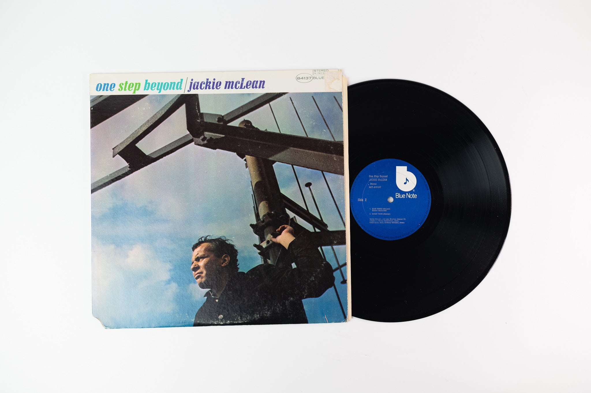 Jackie McLean - One Step Beyond on Blue Note BST 84137