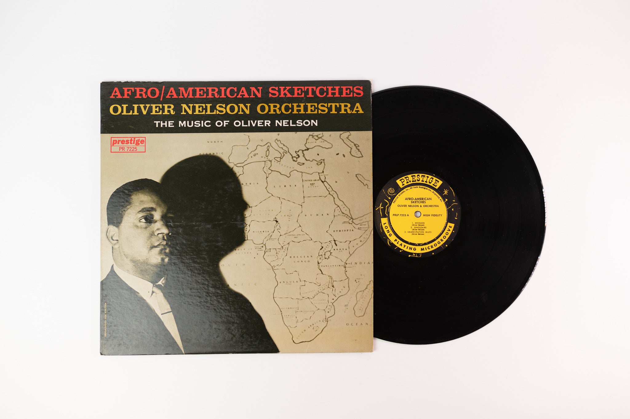 Oliver Nelson And His Orchestra - Afro/American Sketches on Prestige PRLP 7225