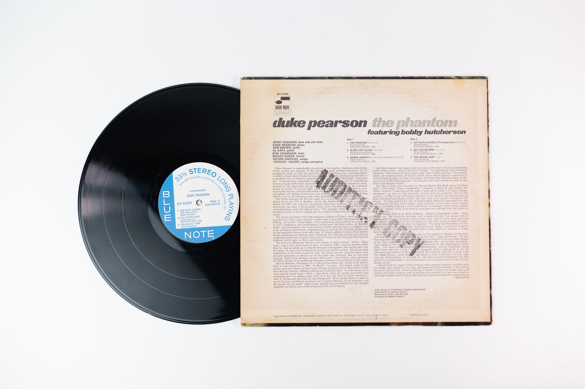 Duke Pearson - The Phantom on Blue Note BST 84293 Stereo