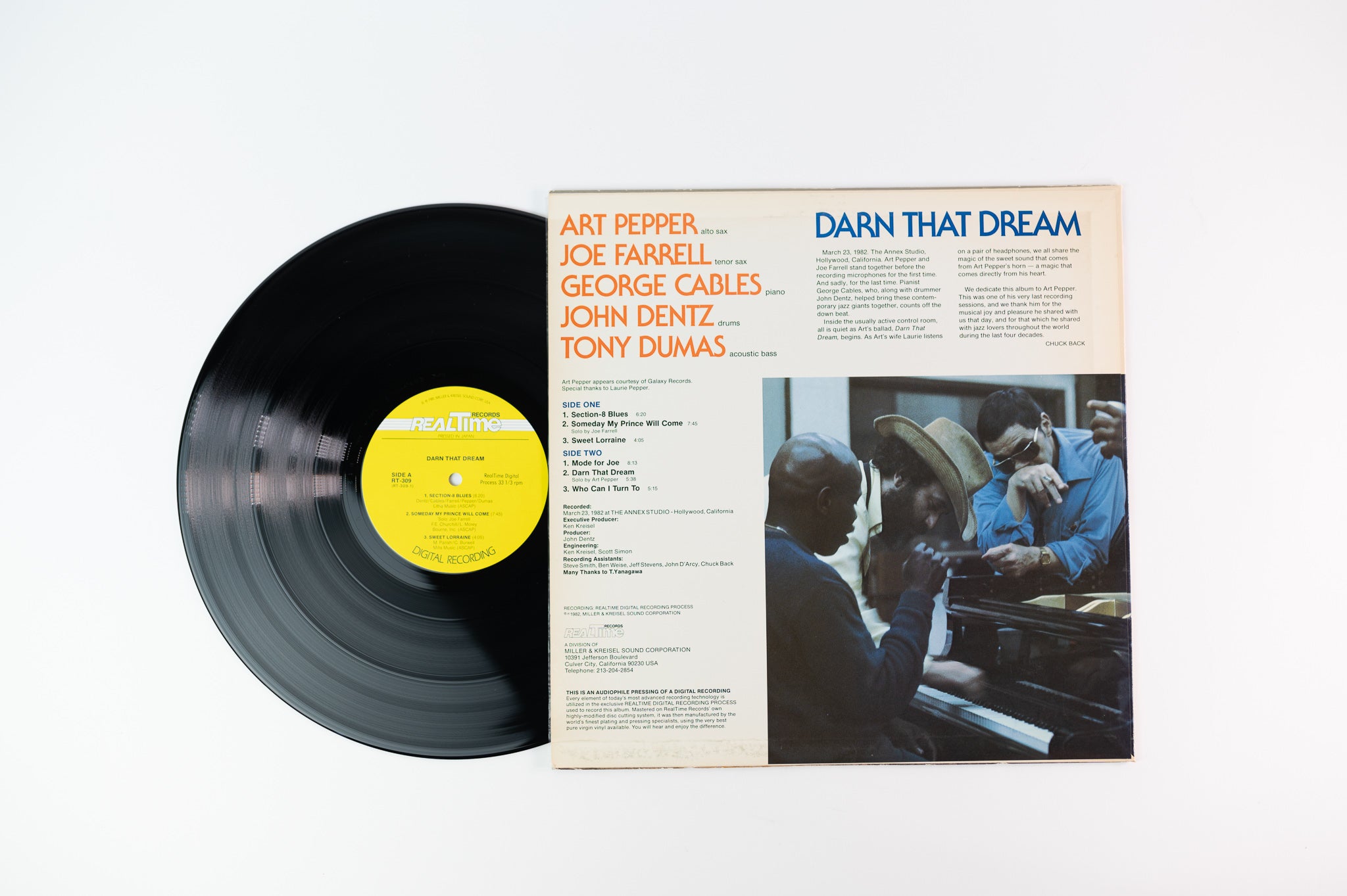 Art Pepper - Darn That Dream on RealTime Records