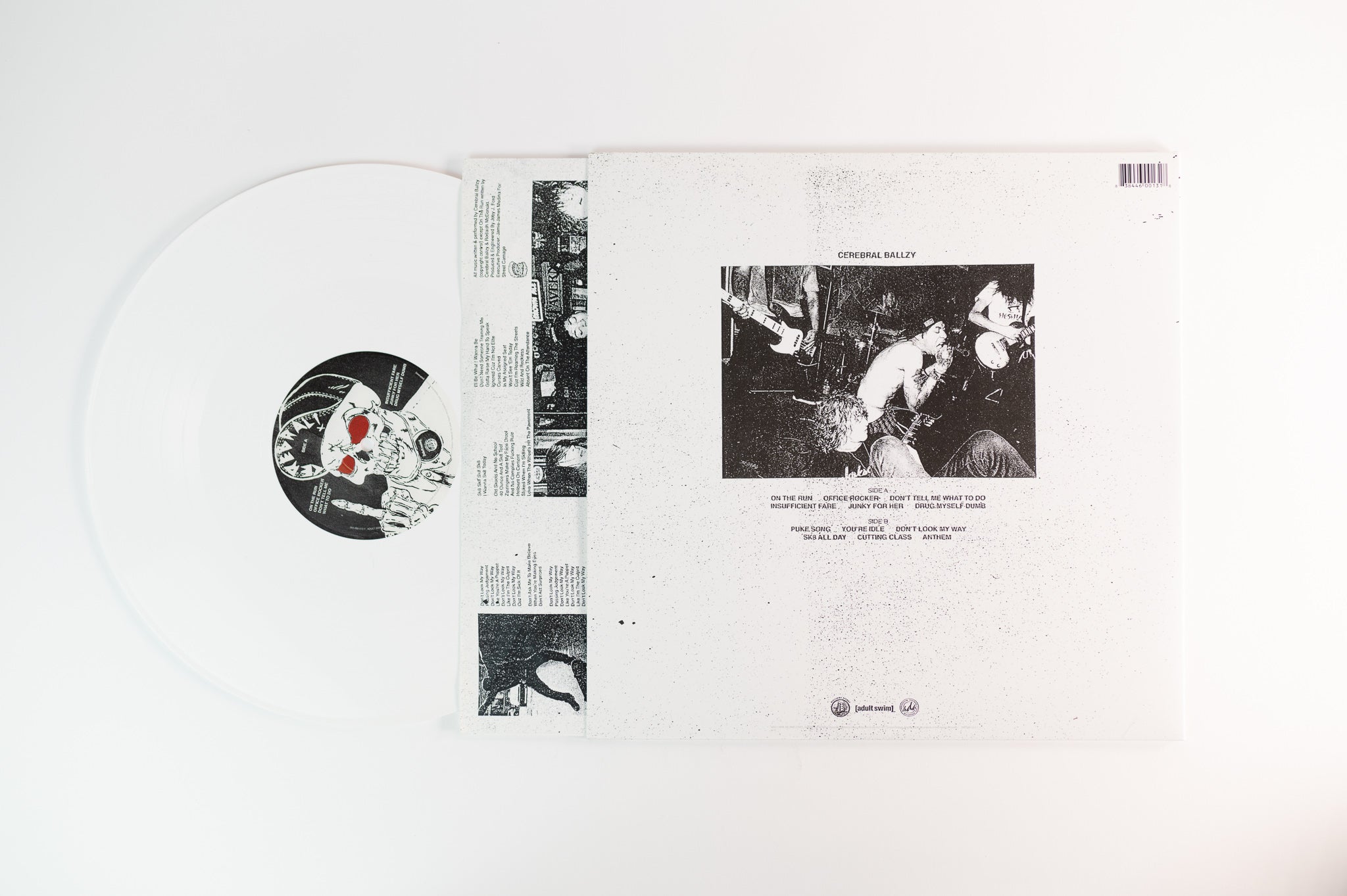 Cerebral Ballzy - Cerebral Ballzy on Williams Street White Vinyl