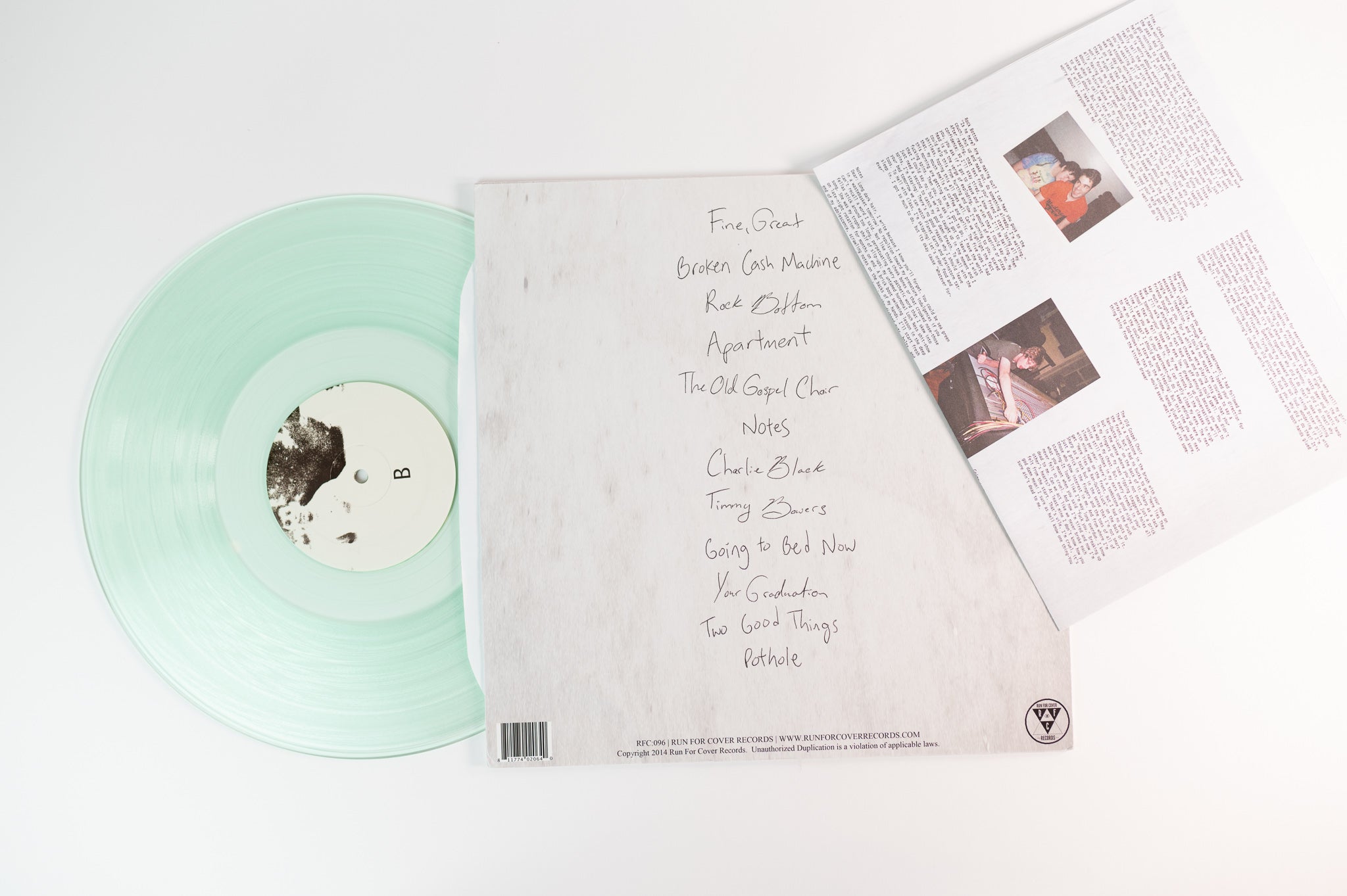 Modern Baseball - You're Gonna Miss It All on Run for Cover Coke Bottle Clear Reissue