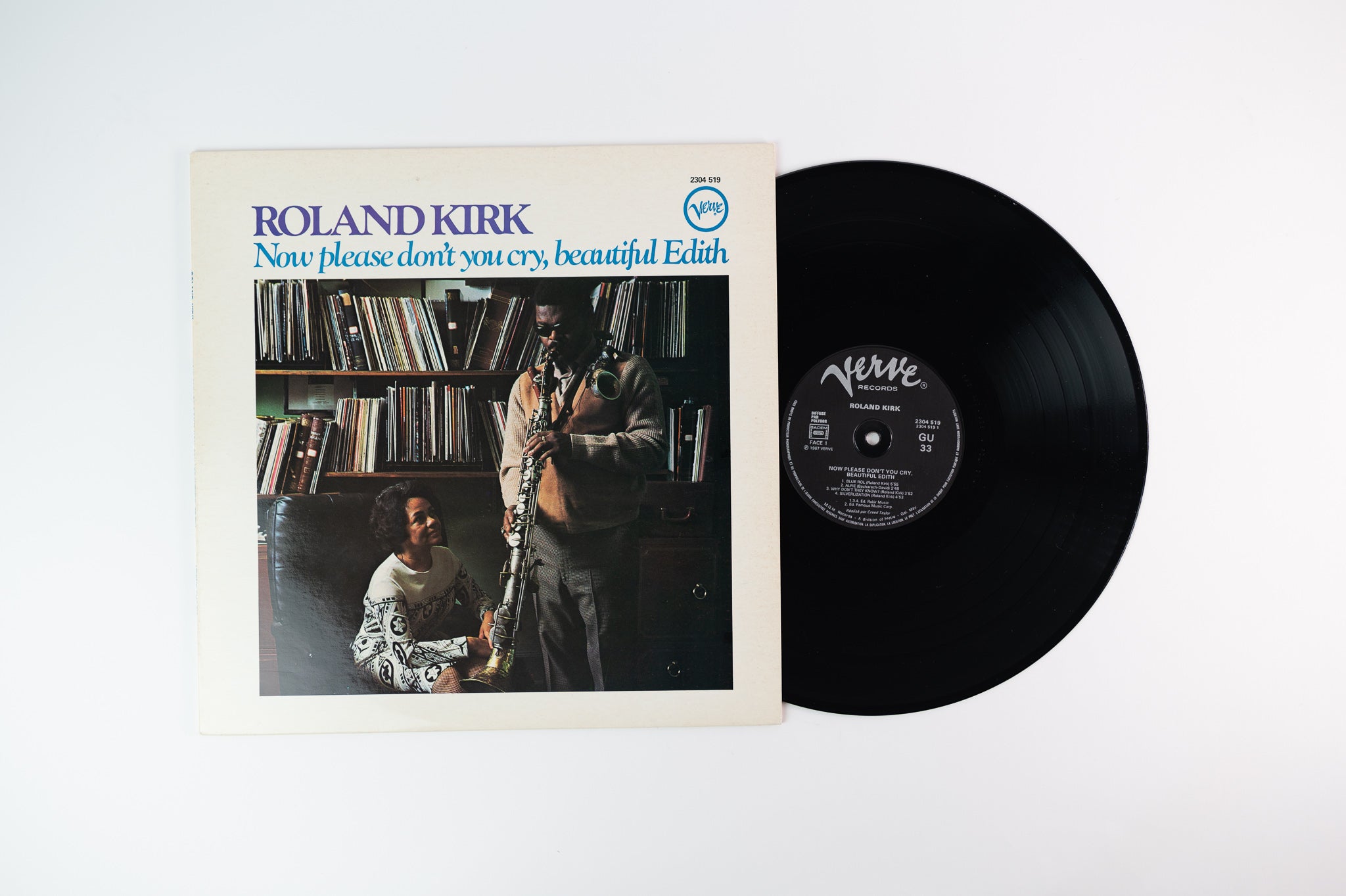 Roland Kirk - Now Please Don't You Cry, Beautiful Edith on Verve French Reissue