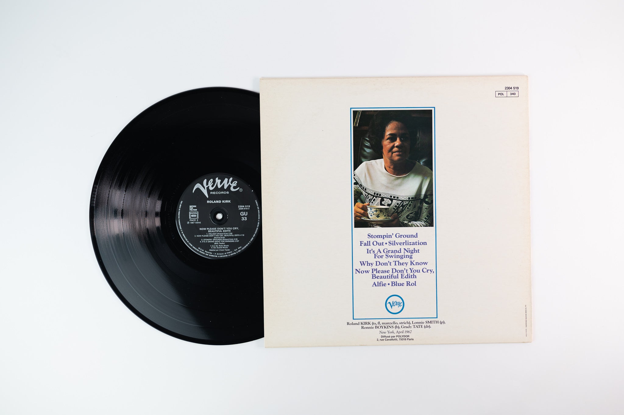 Roland Kirk - Now Please Don't You Cry, Beautiful Edith on Verve French Reissue