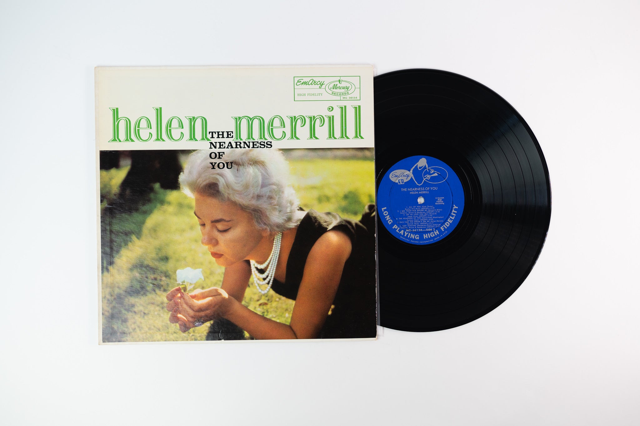 Helen Merrill - The Nearness Of You on Emarcy Mono Deep Groove