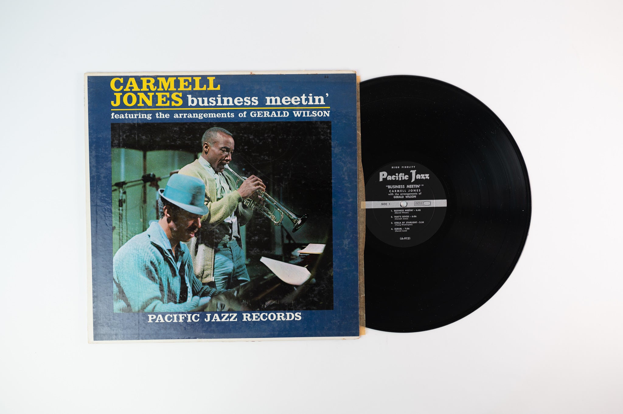 Carmell Jones - Business Meetin'on Pacific Jazz Mono