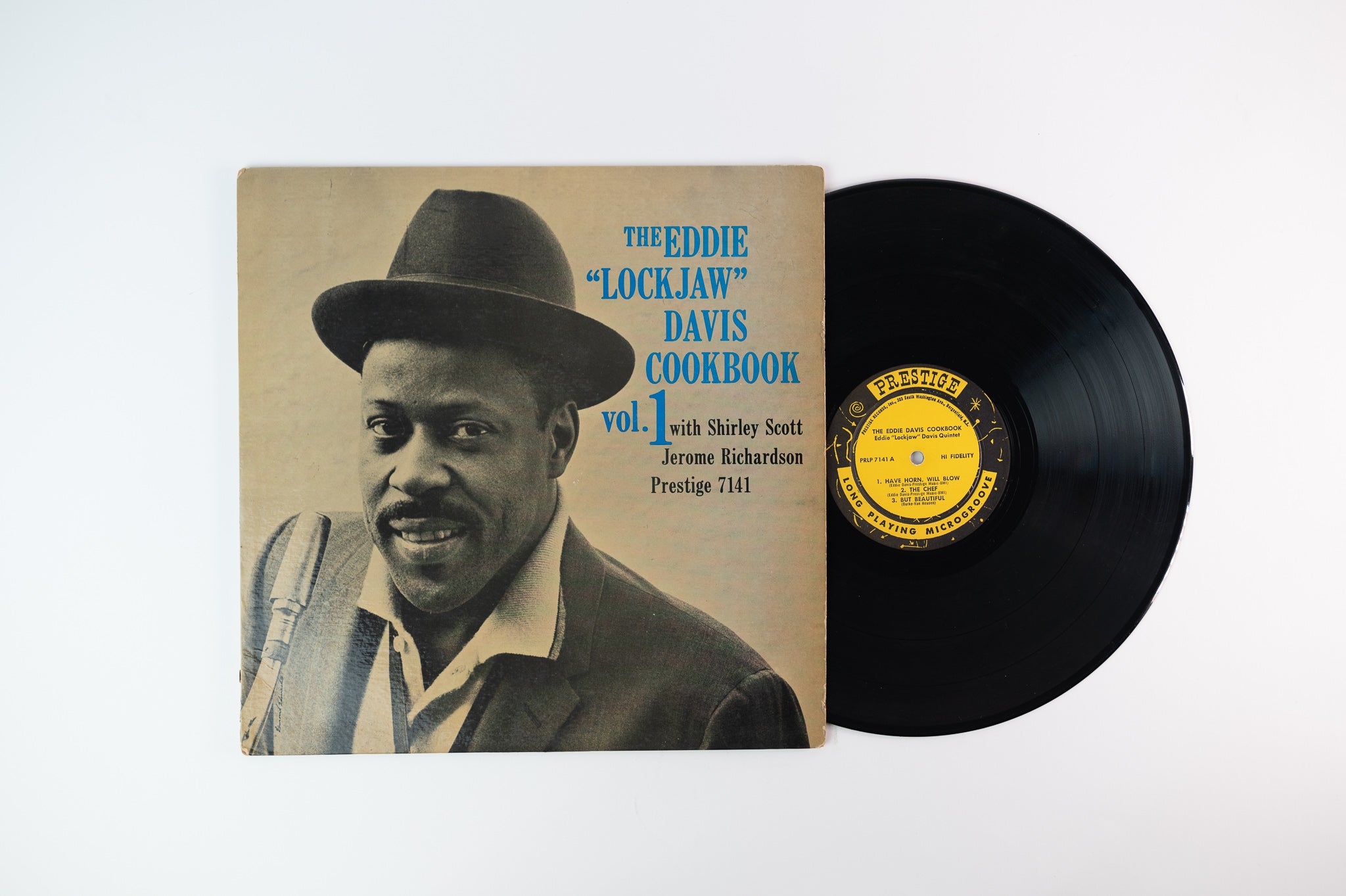 Eddie "Lockjaw" Davis - The Eddie "Lockjaw" Davis Cookbook on Prestige 7141 Mono Deep Groove