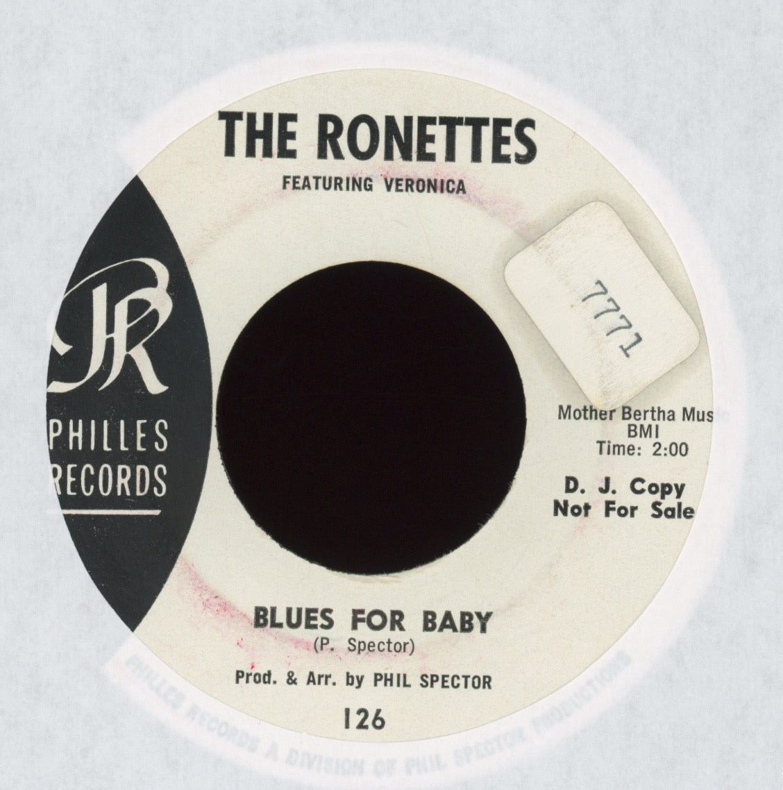 The Ronettes - Born To Be Together on Philles Promo