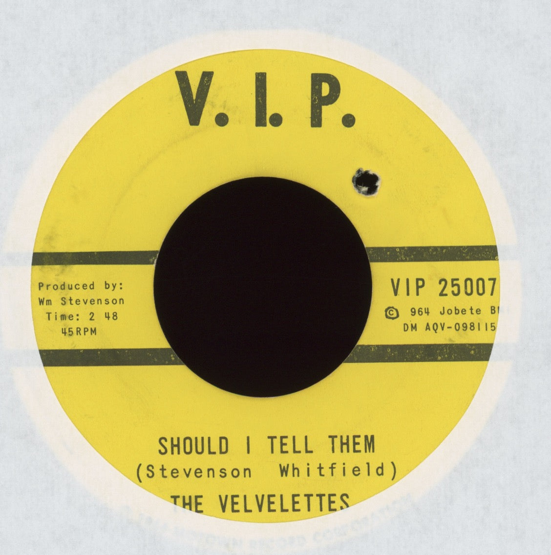The Velvelettes - Needle In A Haystack on V.I.P.