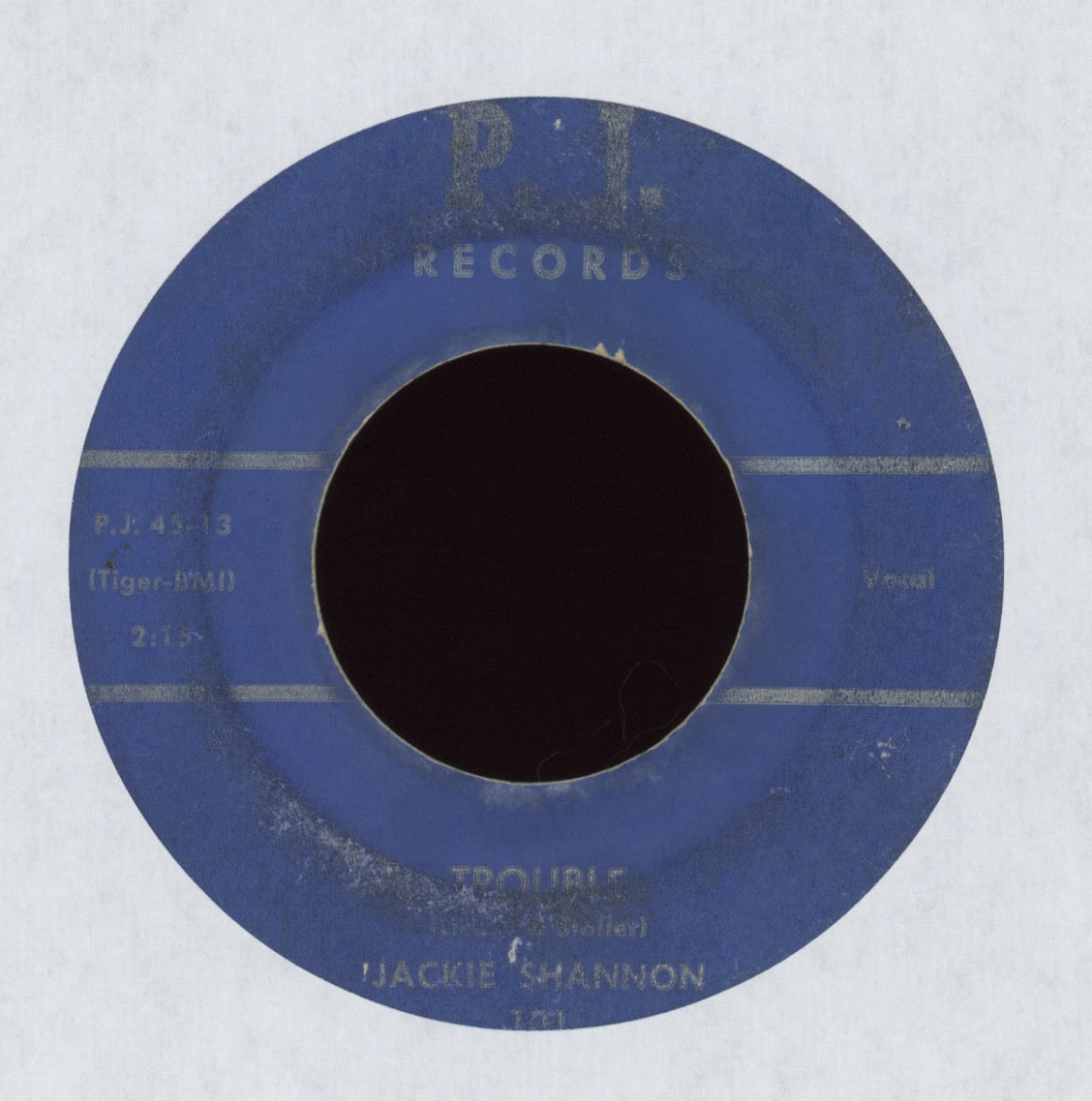 Jackie DeShannon - Trouble on P.J.