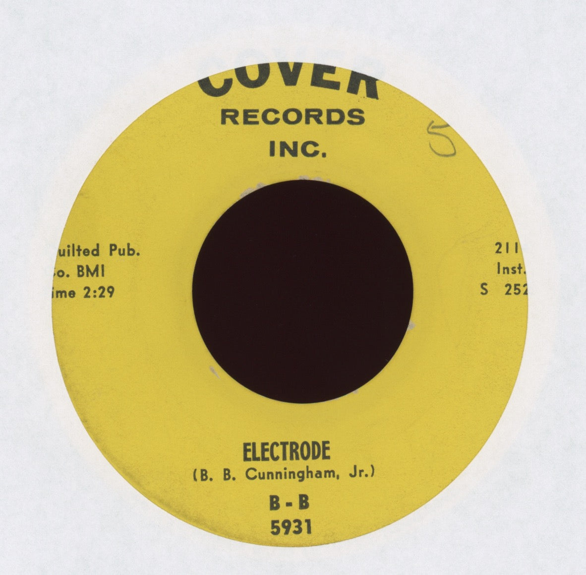 B.B. Cunningham - Trip To Bandstand on Cover