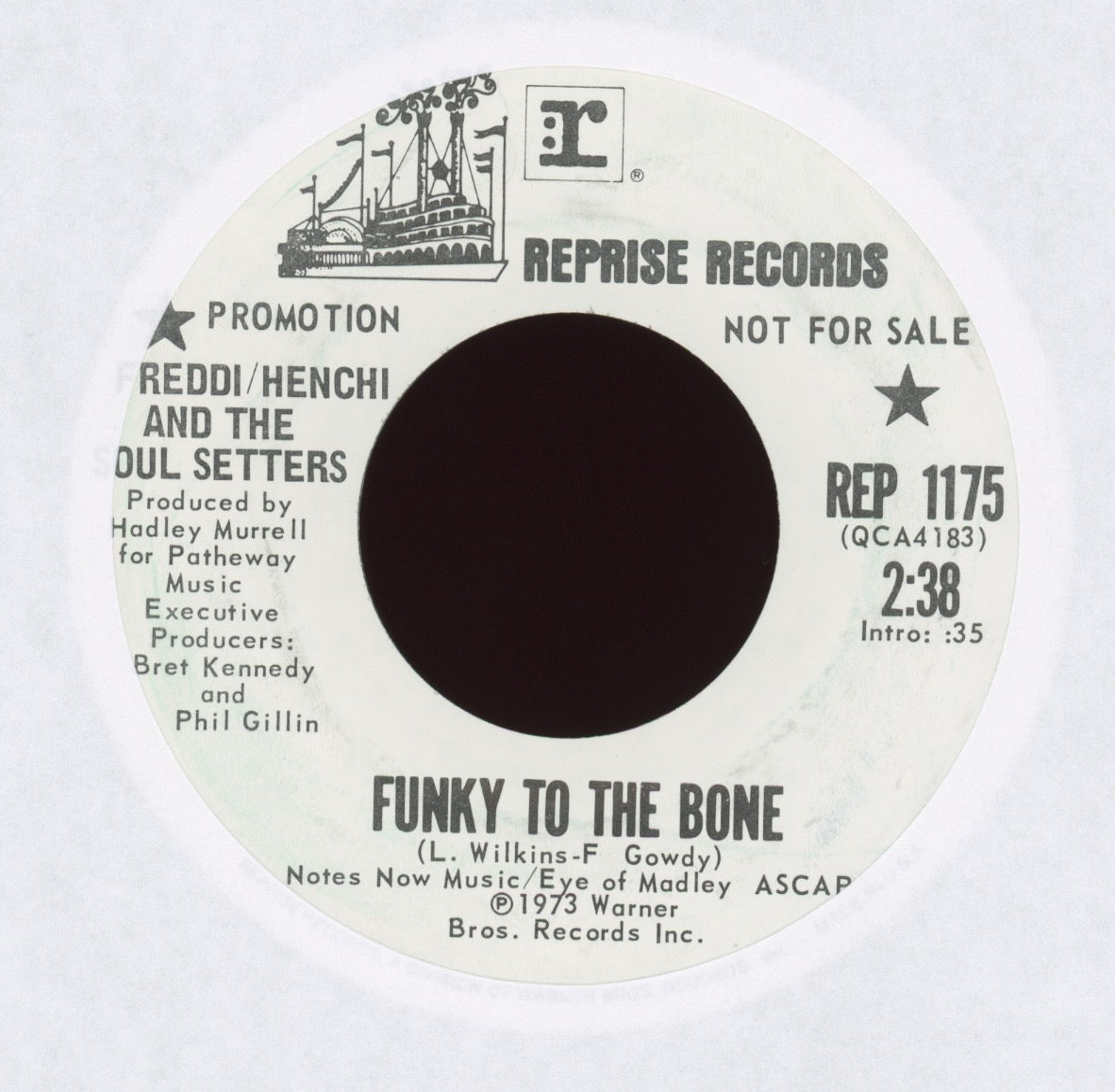 Freddi / Henchi And The Soul Setters - Funky To The Bone on Reprise Promo