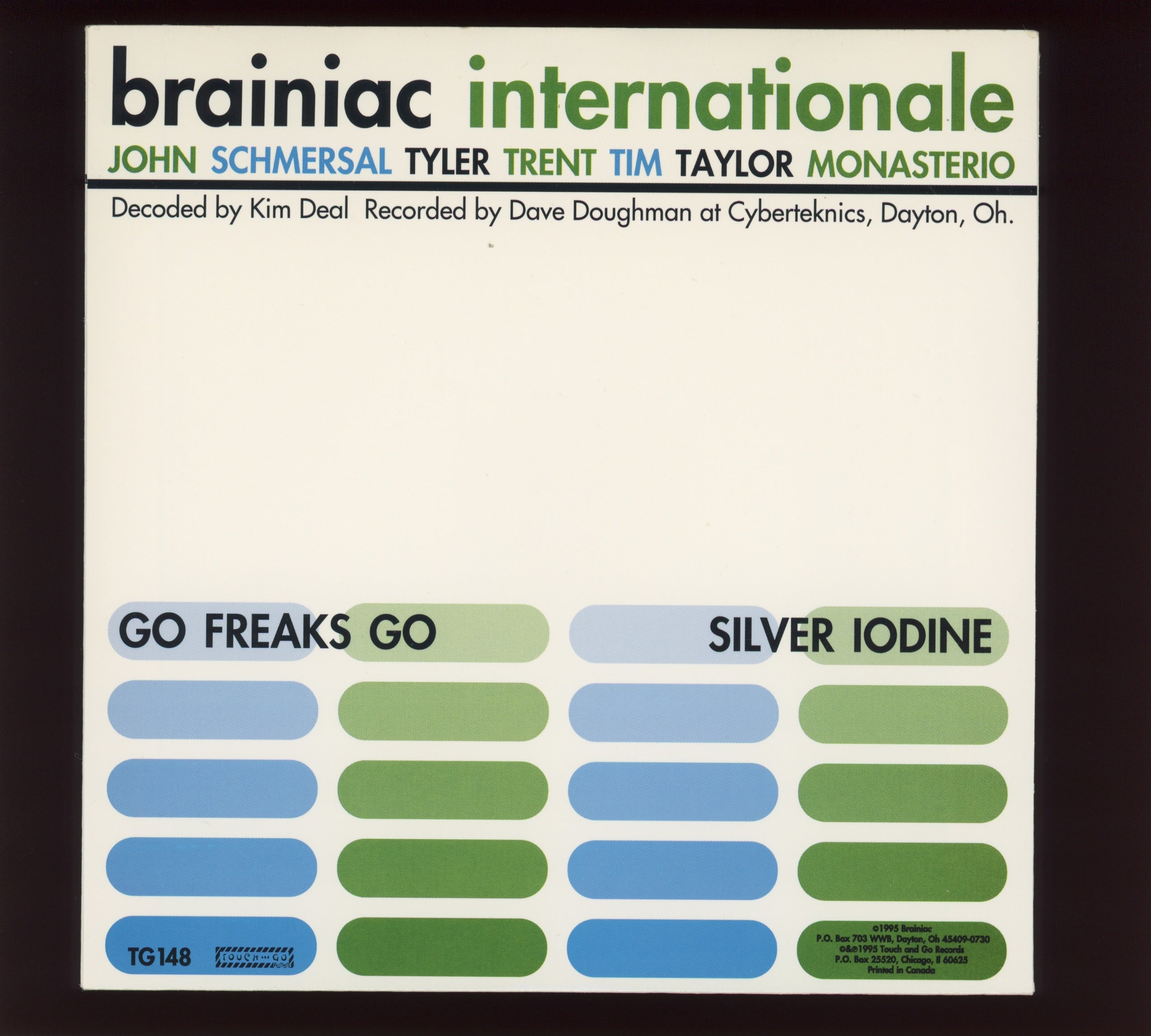 Brainiac - Internationale on Touch and Go