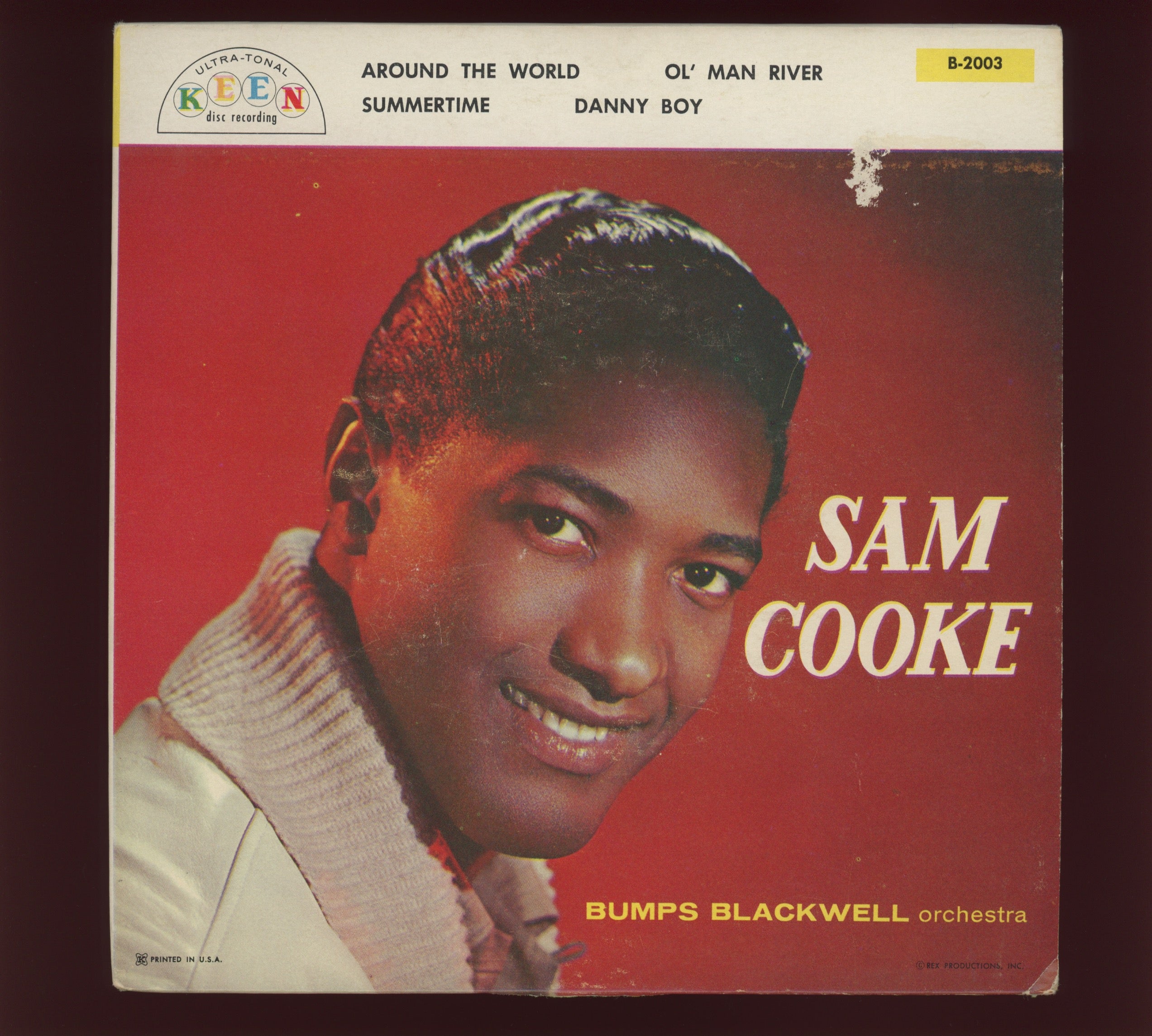 Sam Cooke - Songs By Sam Cooke Vol. 3 on Keen EP