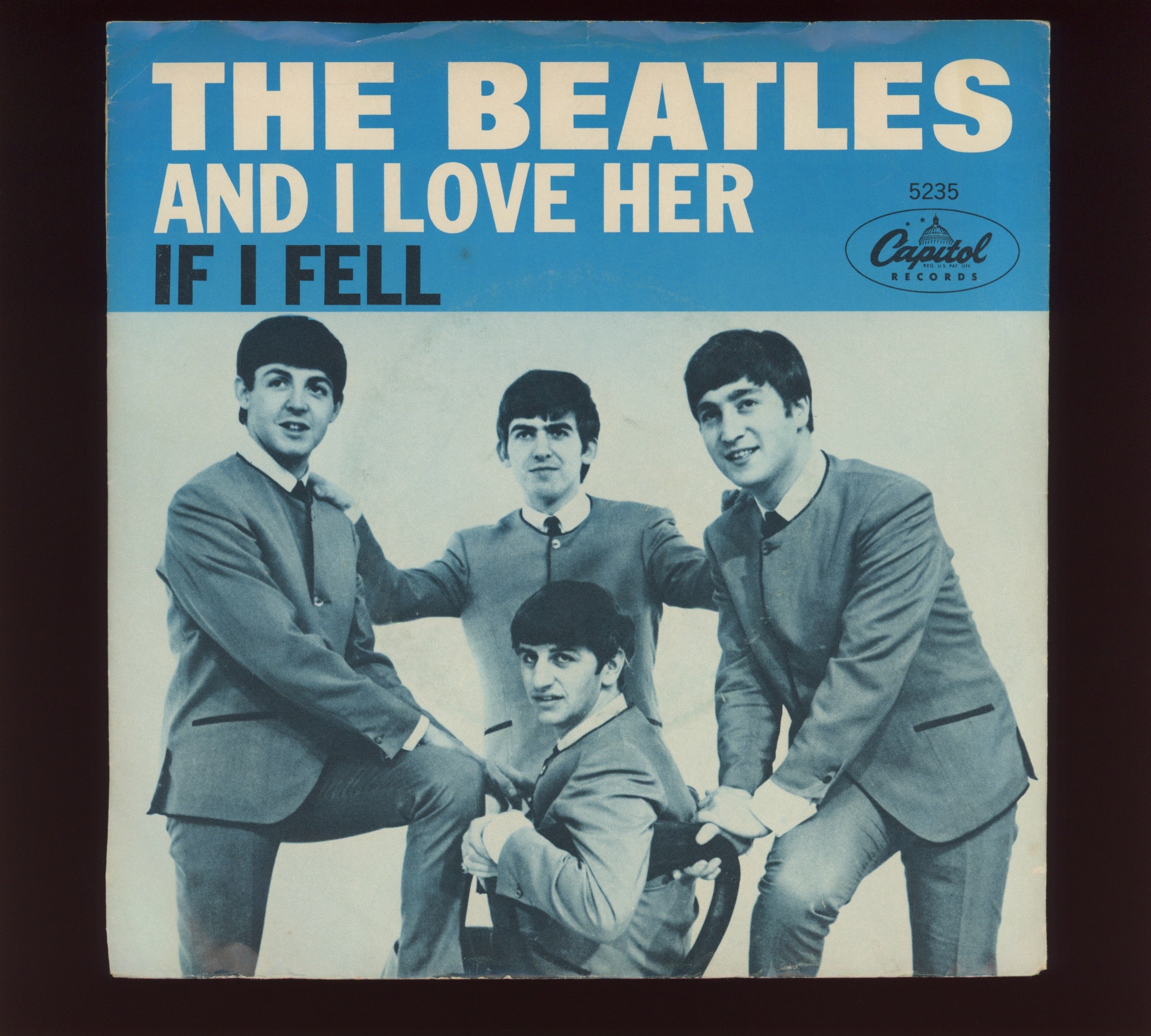 The Beatles - And I Love Her / If I Fell on Capitol